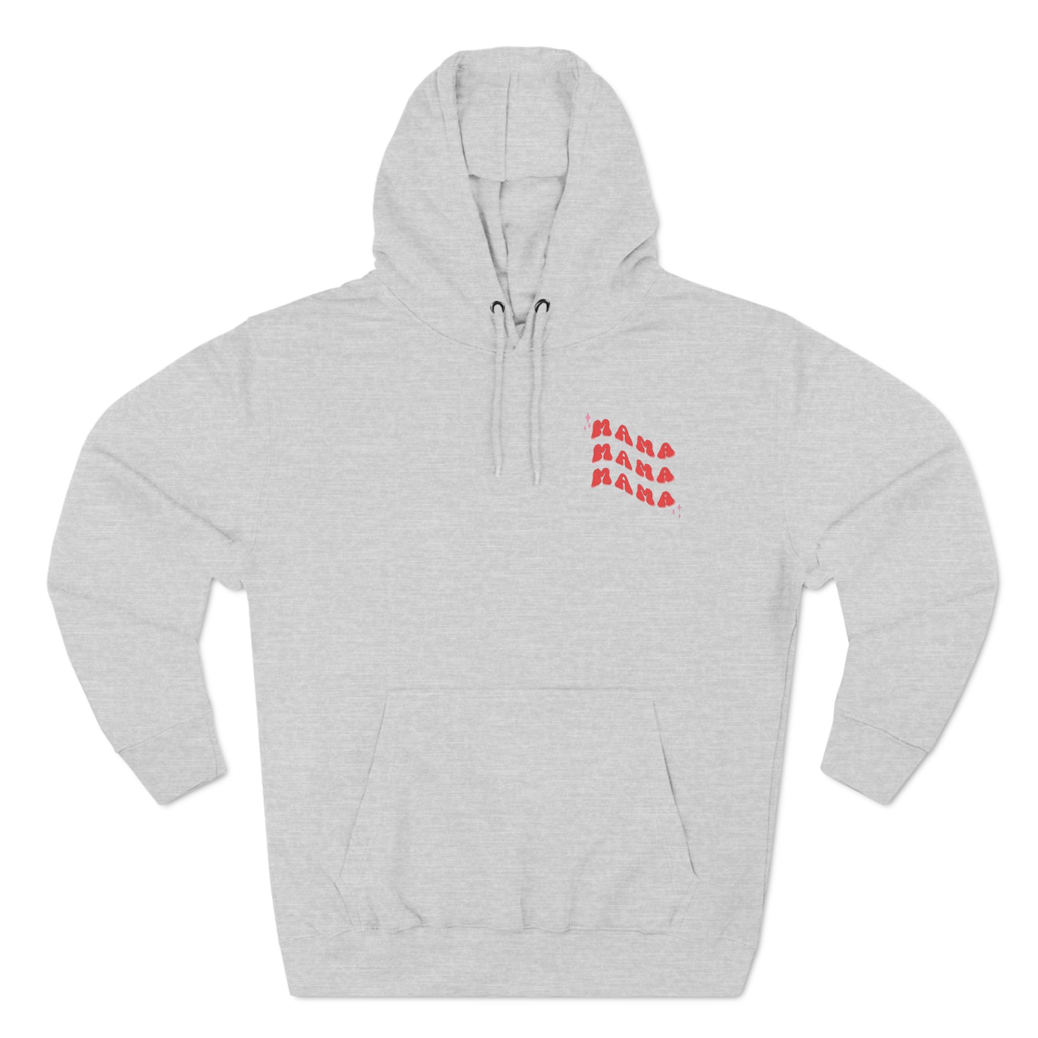 Hoodie with 'Mama' Print