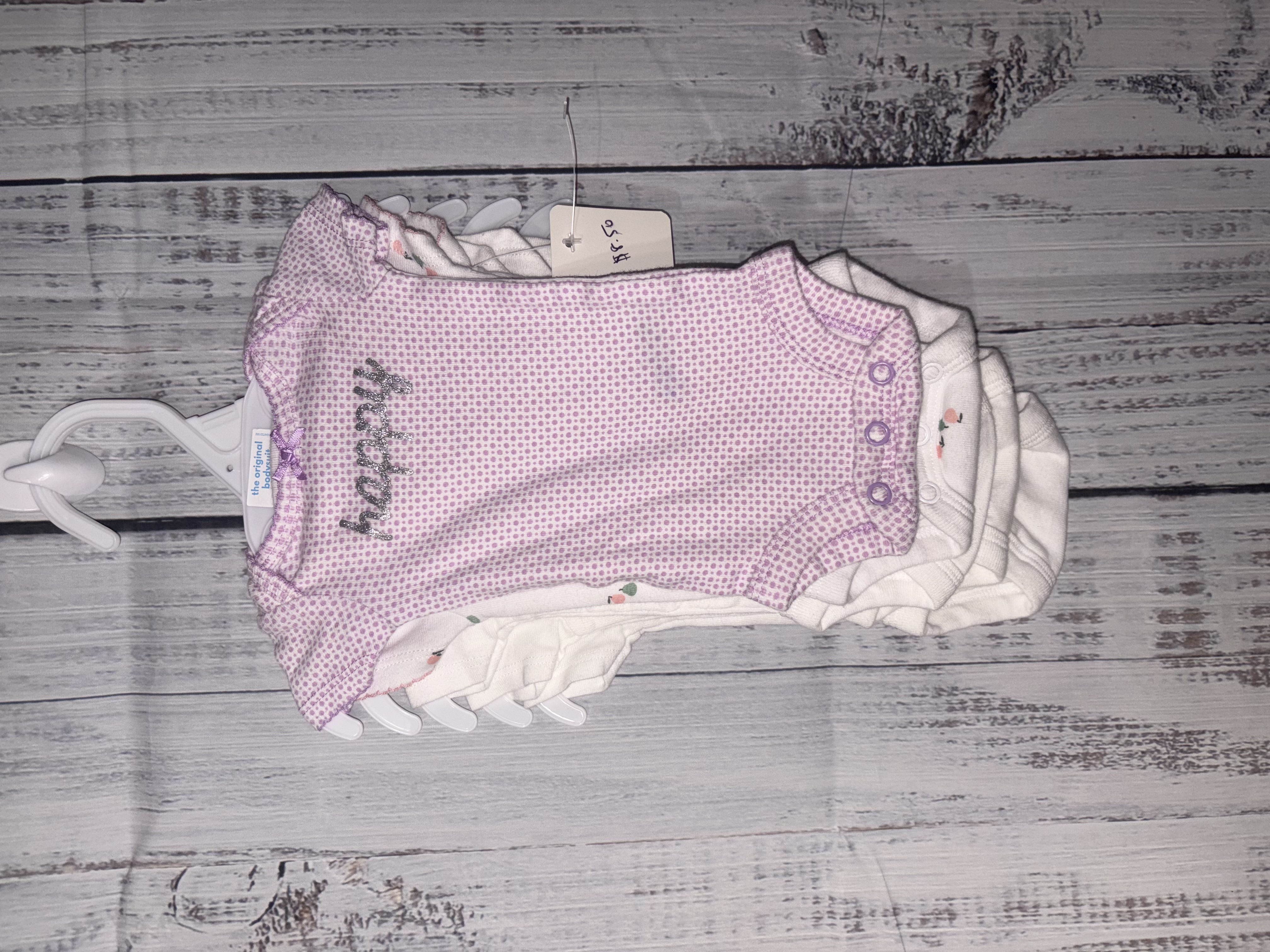 5 Pack Onesie's 