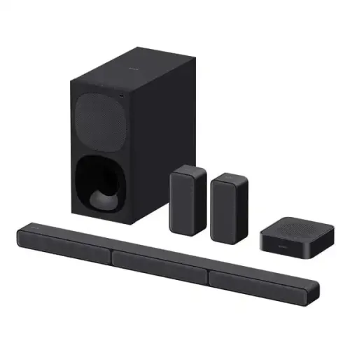Sony | HT-S40R 5.1ch 600W Dolby Audio Soundbar with Wireless Rear Speaker Home Theater System