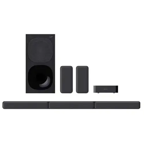 Sony | HT-S40R 5.1ch 600W Dolby Audio Soundbar with Wireless Rear Speaker Home Theater System