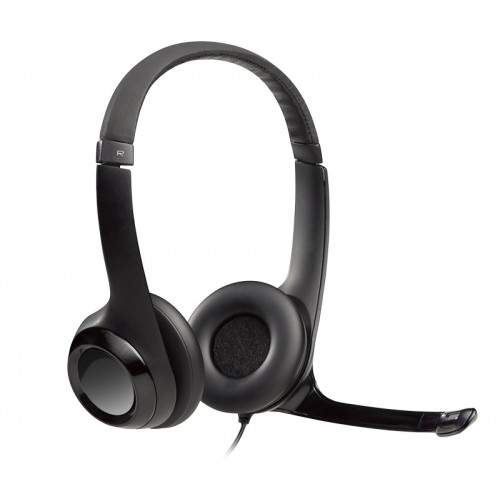 Logitech | H390 Stereo USB Headset with Microphone