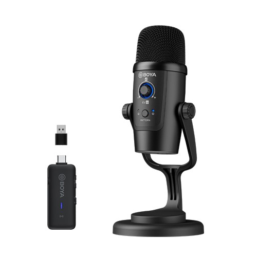 BOYA | BY-PM500W Dual-Function Wired/Wireless USB Microphone