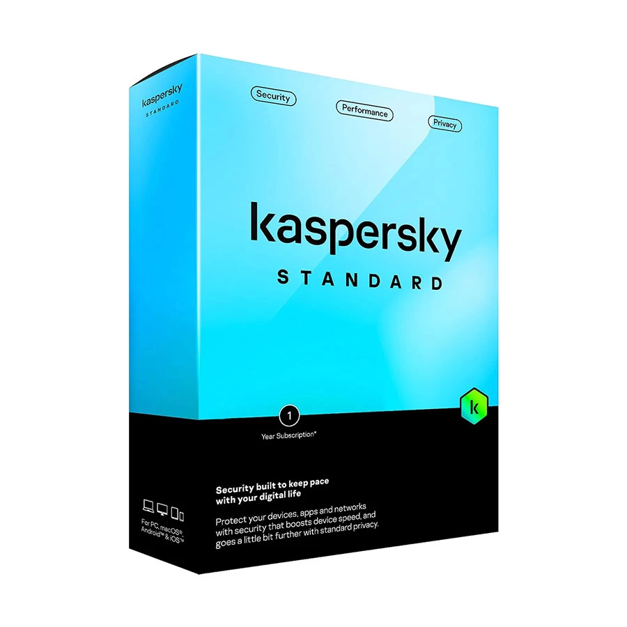 Kaspersky | Standard 3-User 1 year