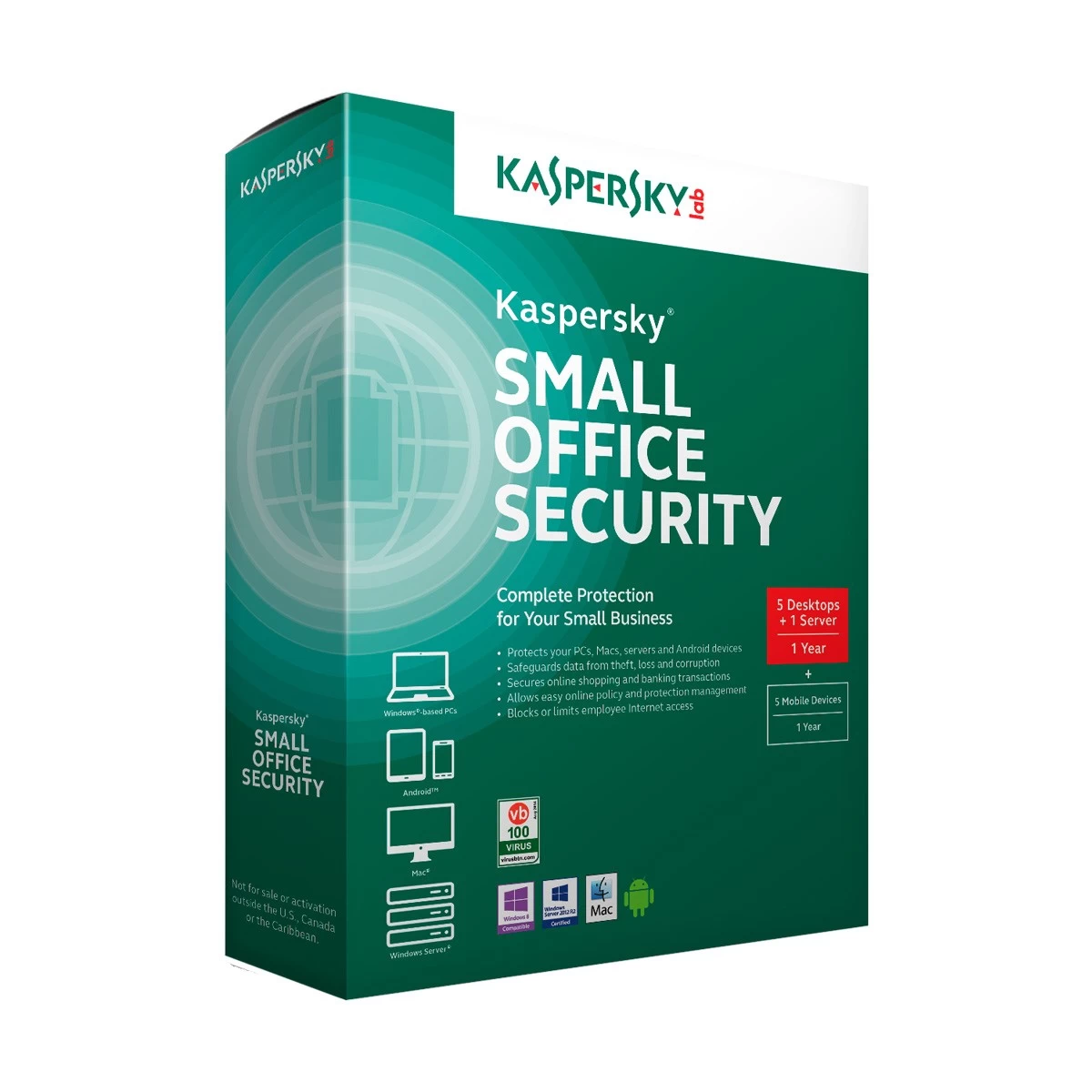 Kaspersky | Small Office Security 1 Server+ 5 Workstation