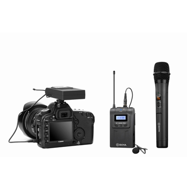 Boya | BY-WM8 PRO-K4 UHF Dual-Channel Wireless Microphone System