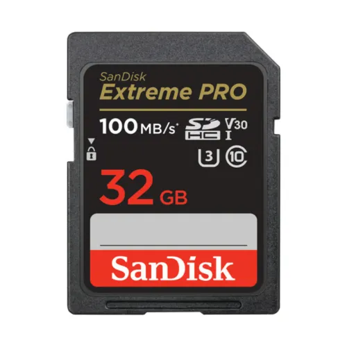 SanDisk Extreme PRO 32GB 100mbps SDHC UHS-I Memory Card