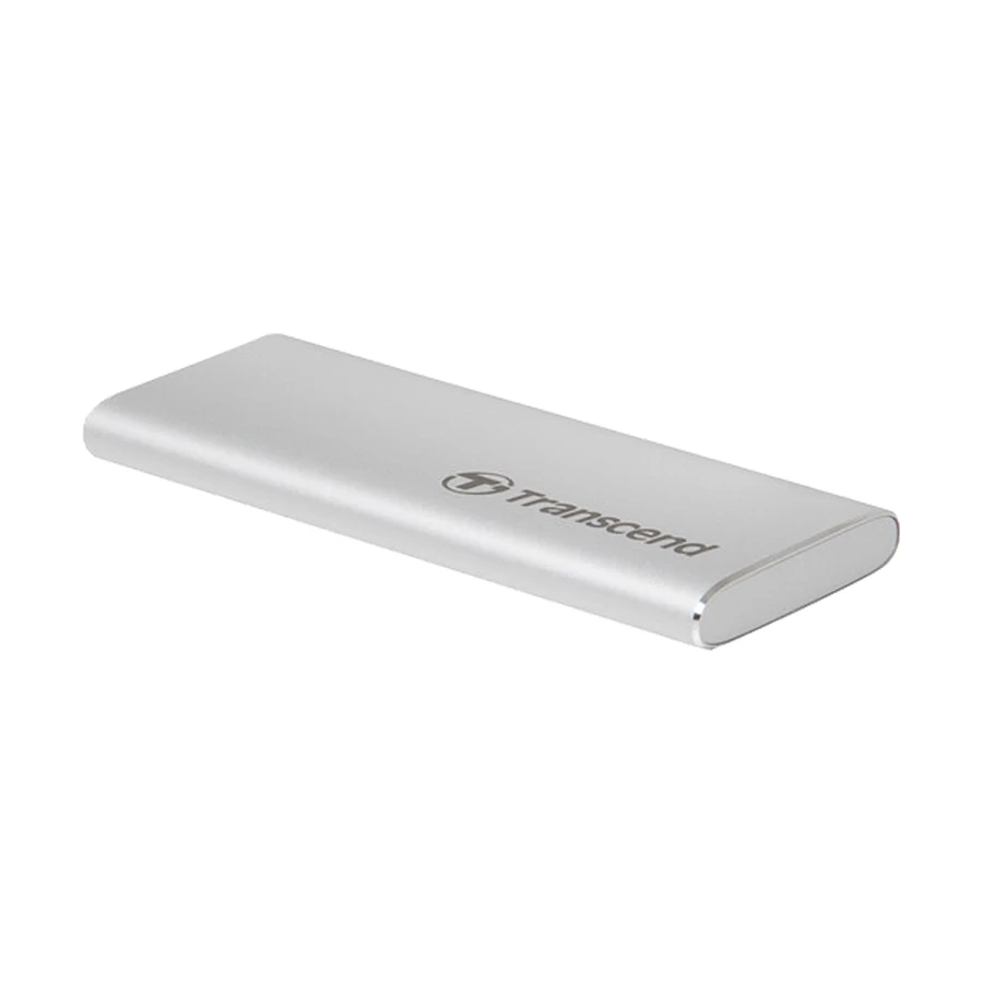 Transcend ESD260C 500GB USB 3.1 Gen 2 Type-C Silver Portable SSD 
