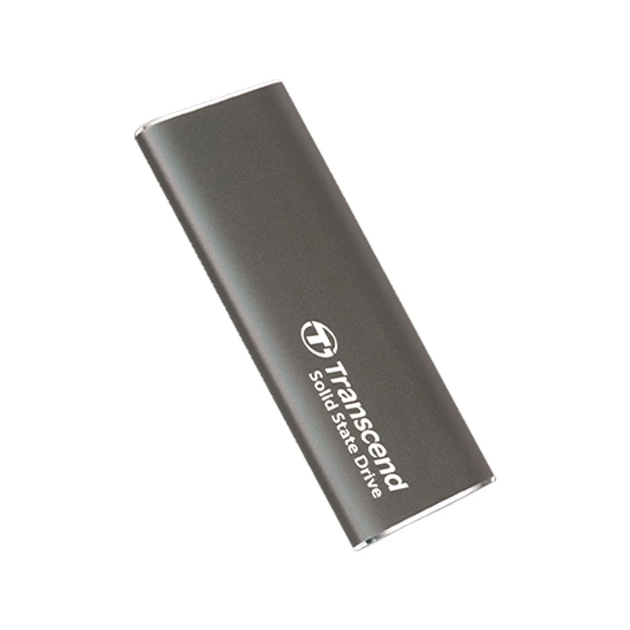 Transcend ESD265C 500GB USB 3.1 Gen 2 Type-C Iron Gray Portable External SSD