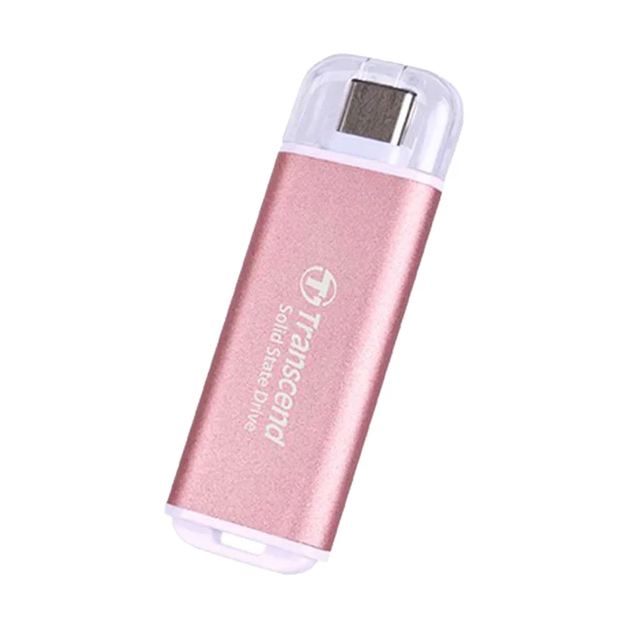 Transcend ESD300P 1TB USB Type-C OTG Pink Portable SSD