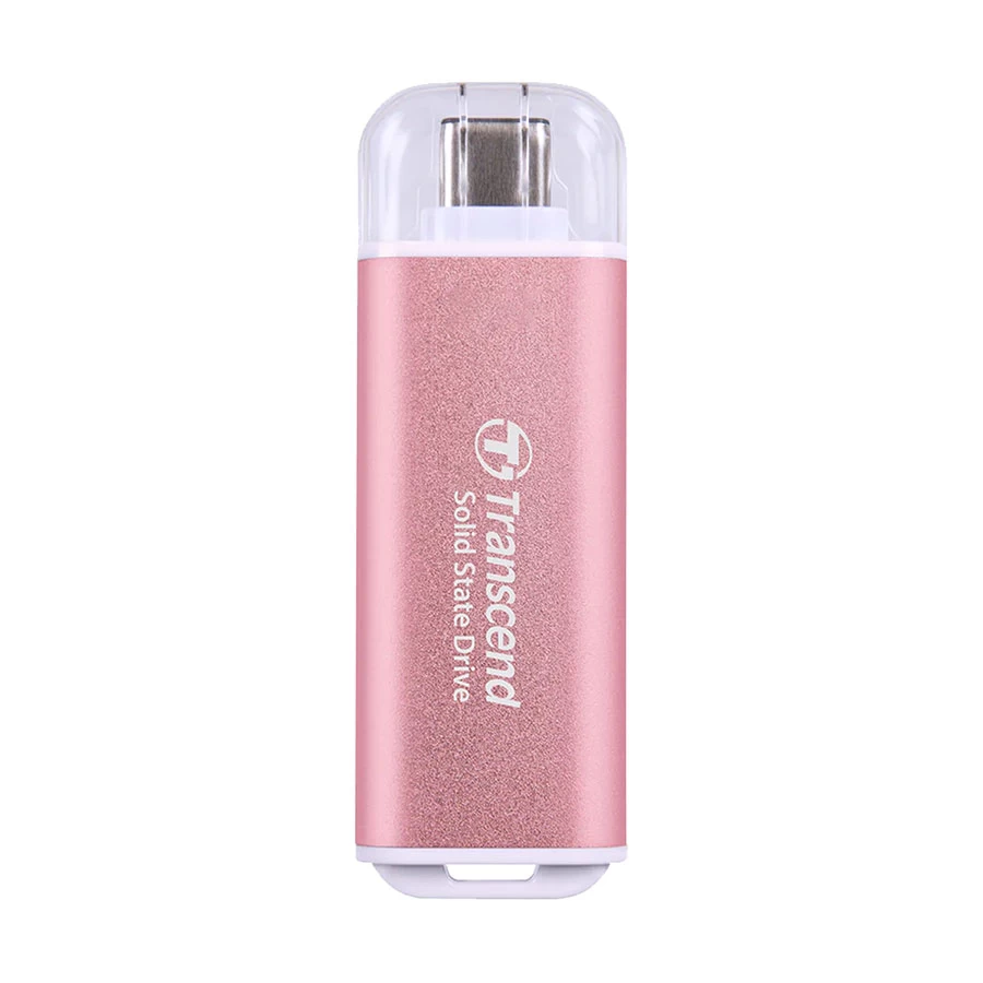 Transcend ESD300P 1TB USB Type-C OTG Pink Portable SSD