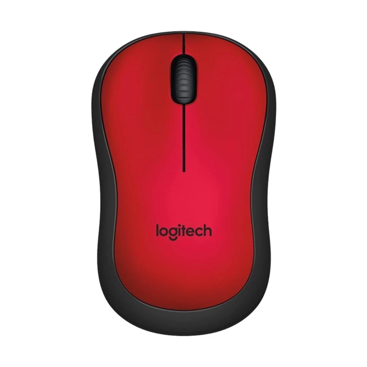 Logitech M221 Wireless Optical Mouse – 1000 DPI, Silent Click, Red