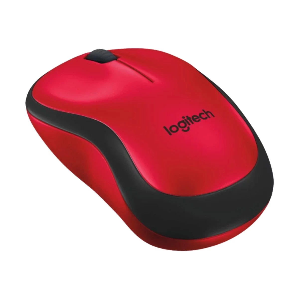 Logitech M221 Wireless Optical Mouse – 1000 DPI, Silent Click, Red
