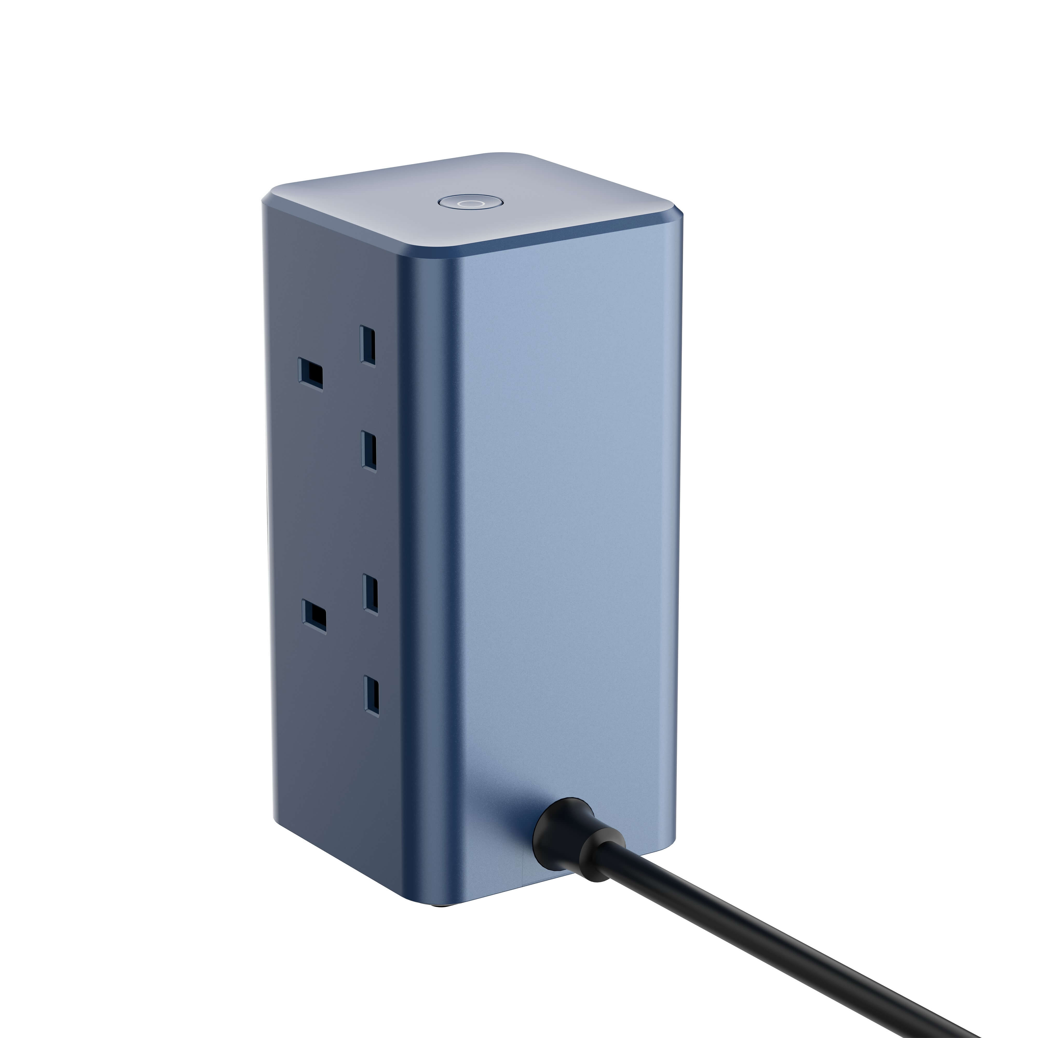 LDNIO 45W UK socket desktop power strip with LED power adapter SK2