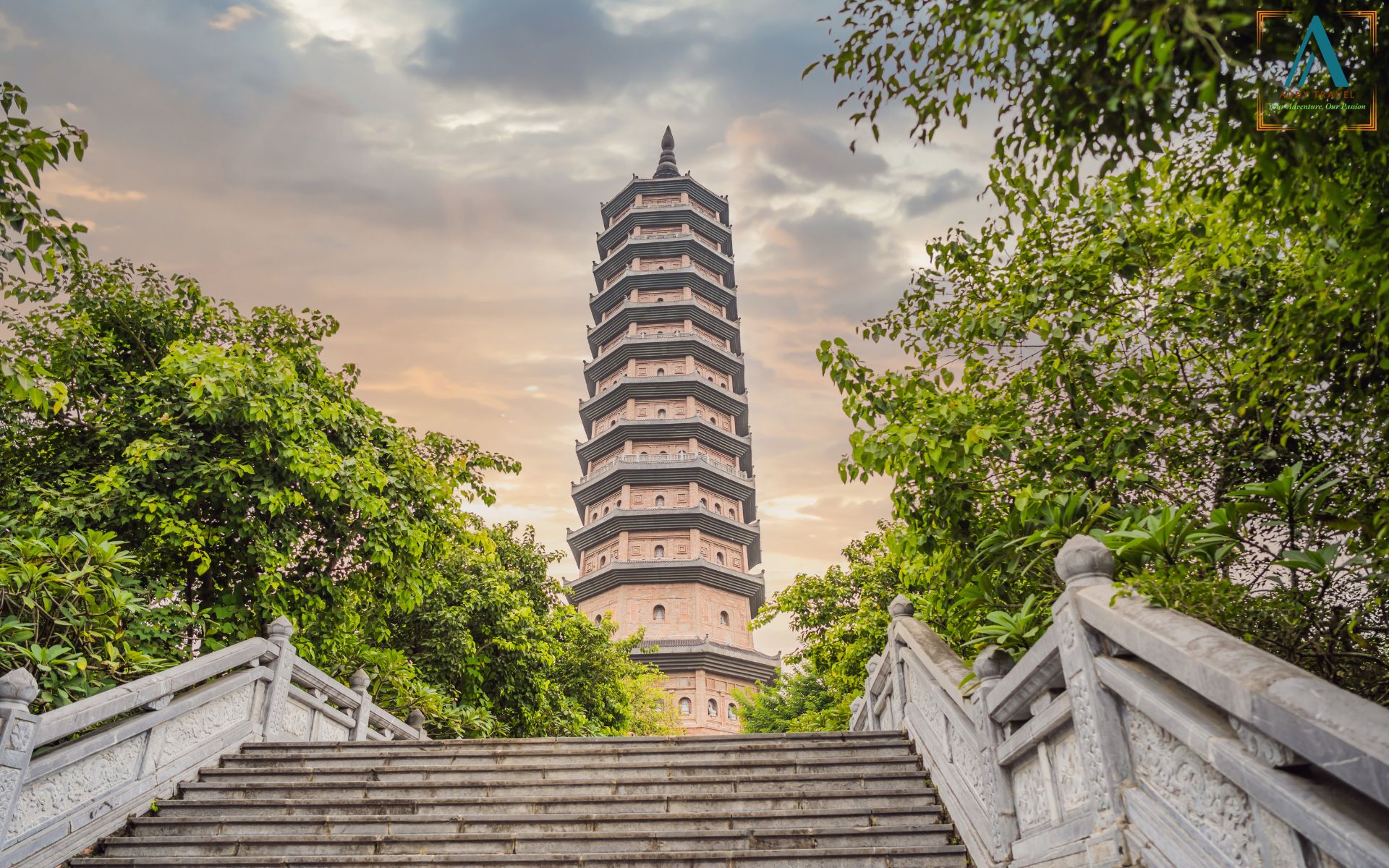 Trang An - Bai Dinh pagoda 