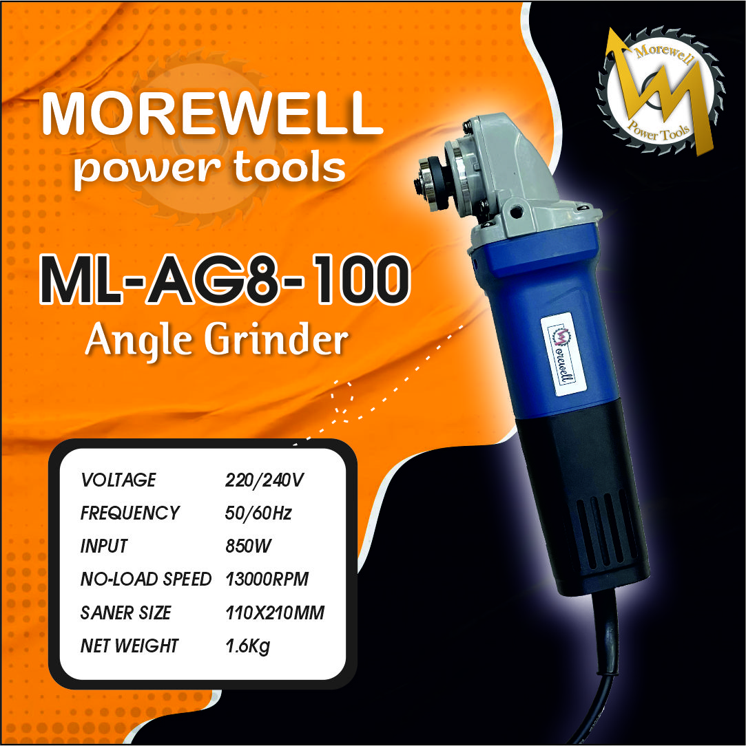 MOREWELL ML-AG8-100 Angle Grinder
