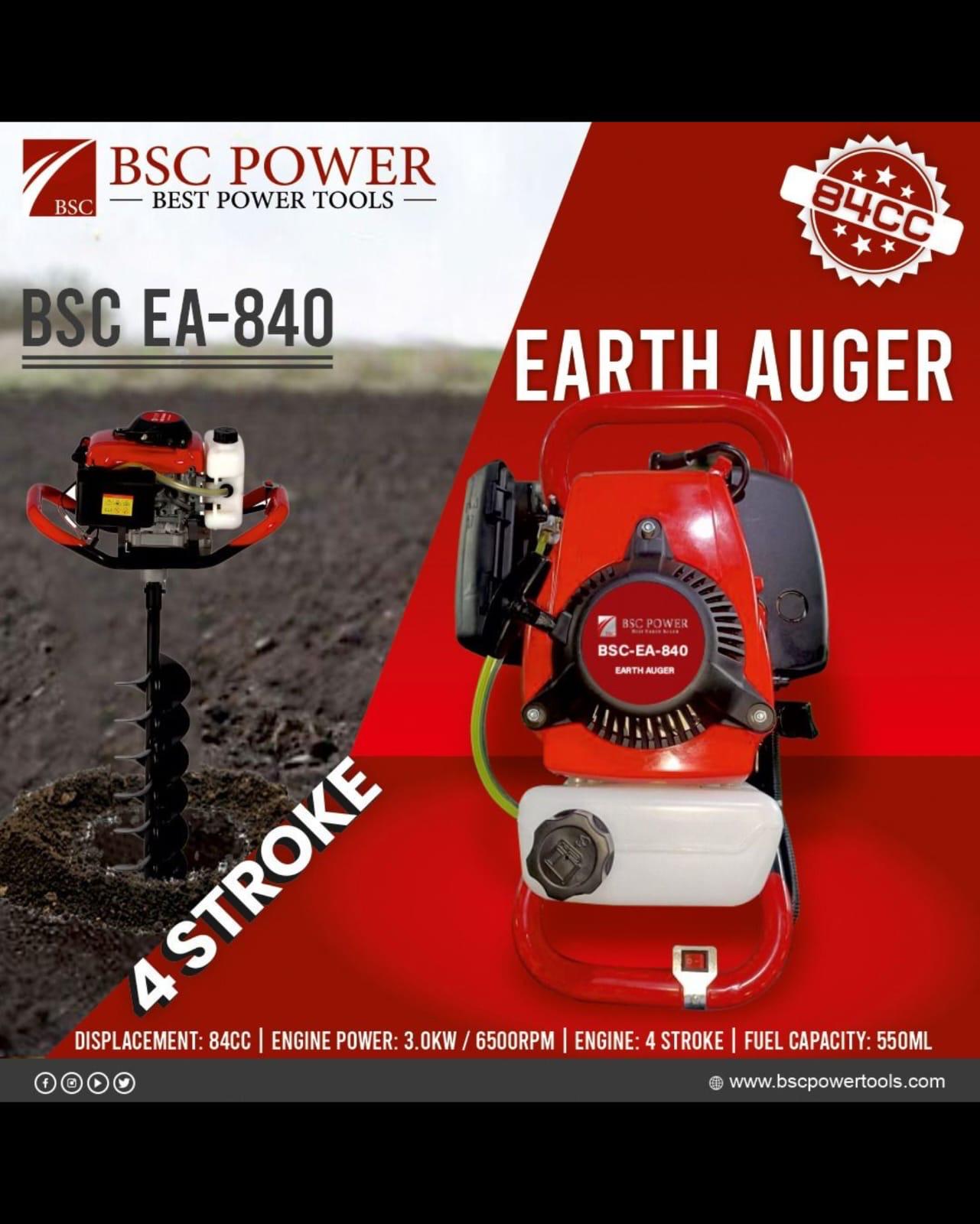 BSC EA-840 Earth Auger