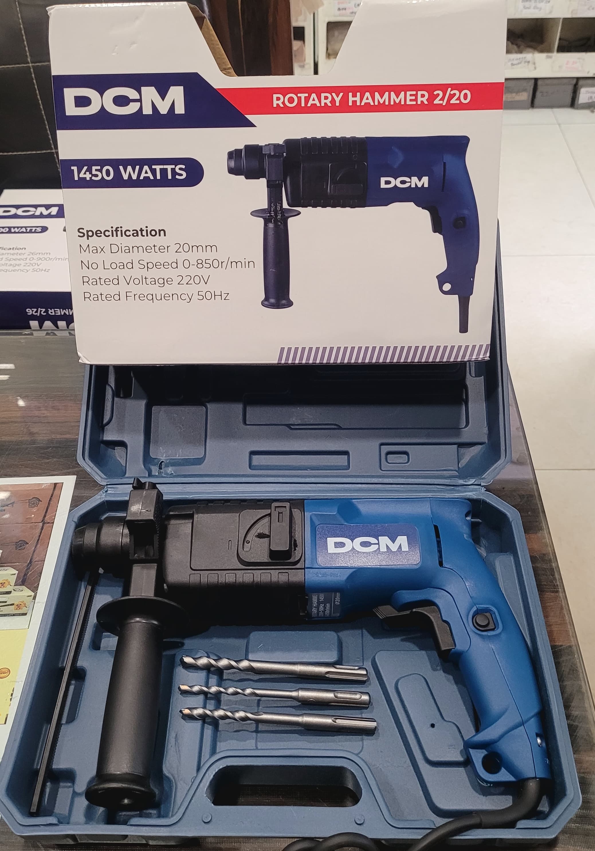 DCM Rotary Hammer 2/20