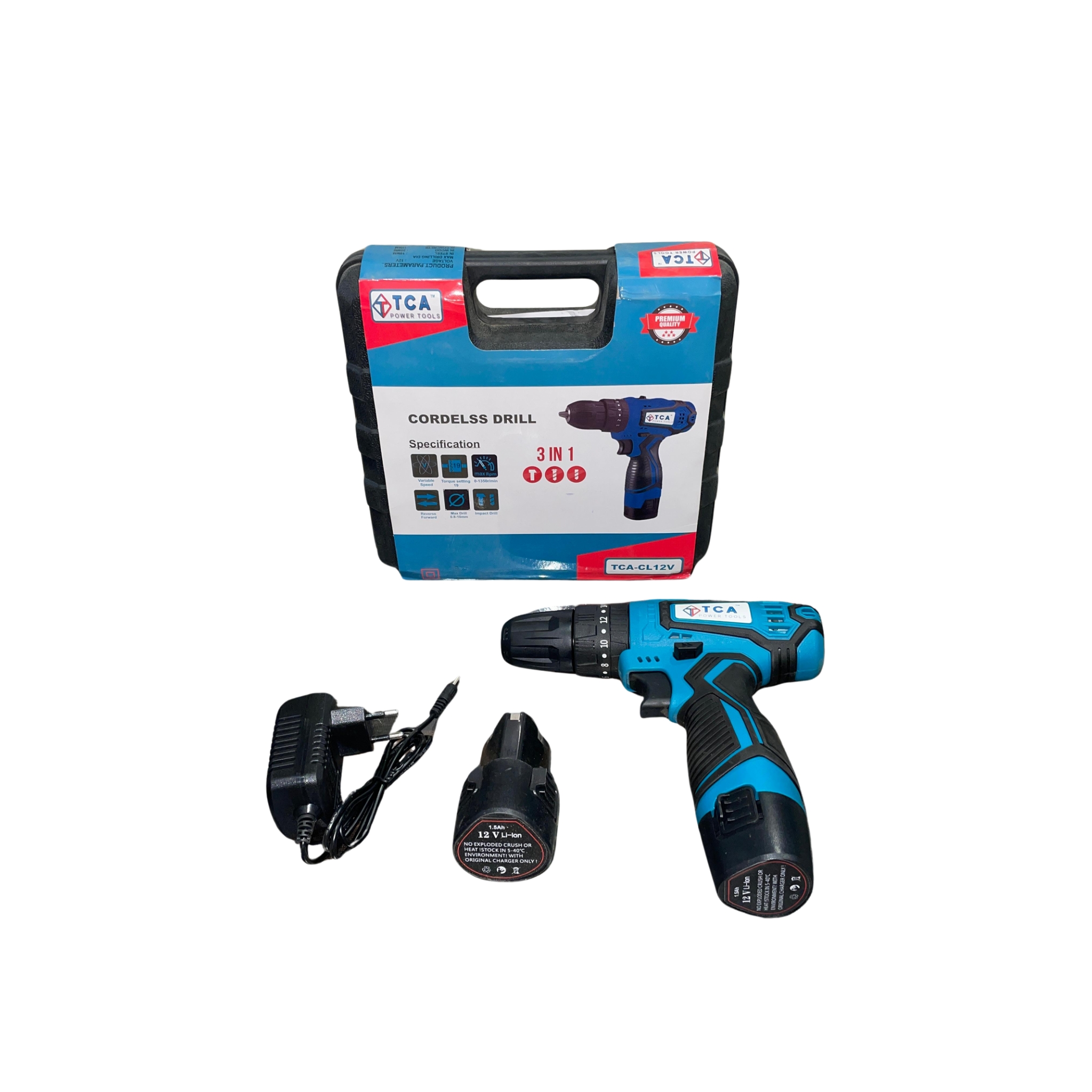 TCA 3 in 1 Cordless Drill