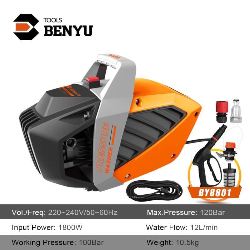 Benyu 1800W High-Pressure Washer
