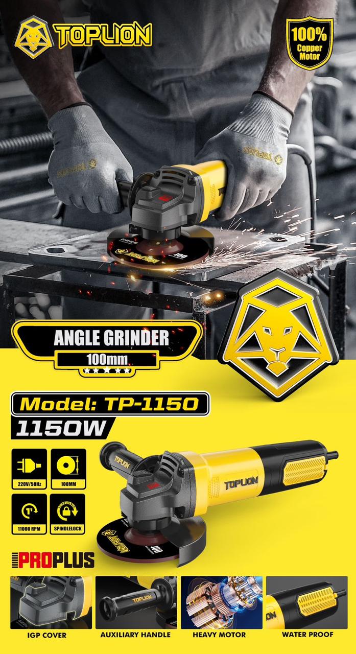 Top Lion Angle Grinder 1150W