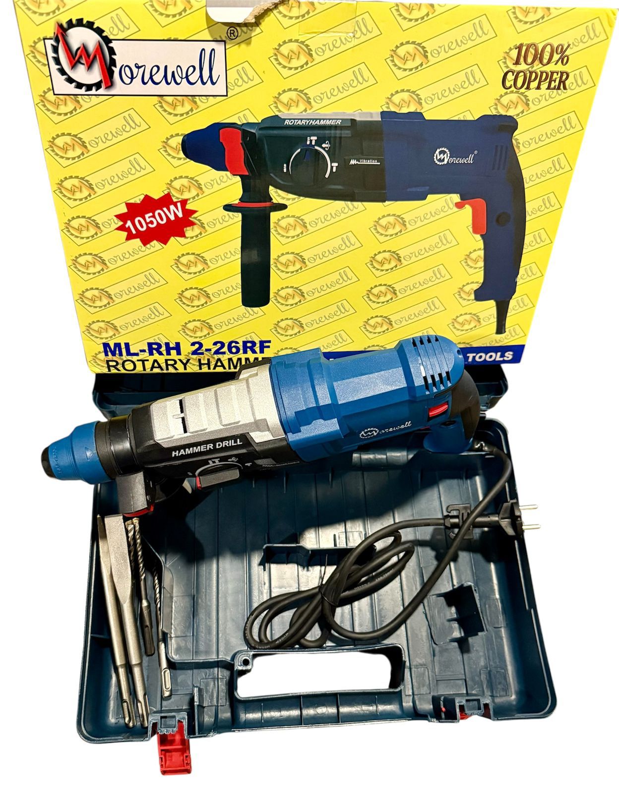 Morewell Rotary Hammer Drill ML-RH 2-26RF