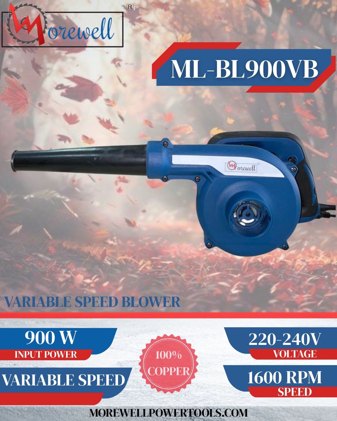Morewell Electric Blower ML-BL900VB