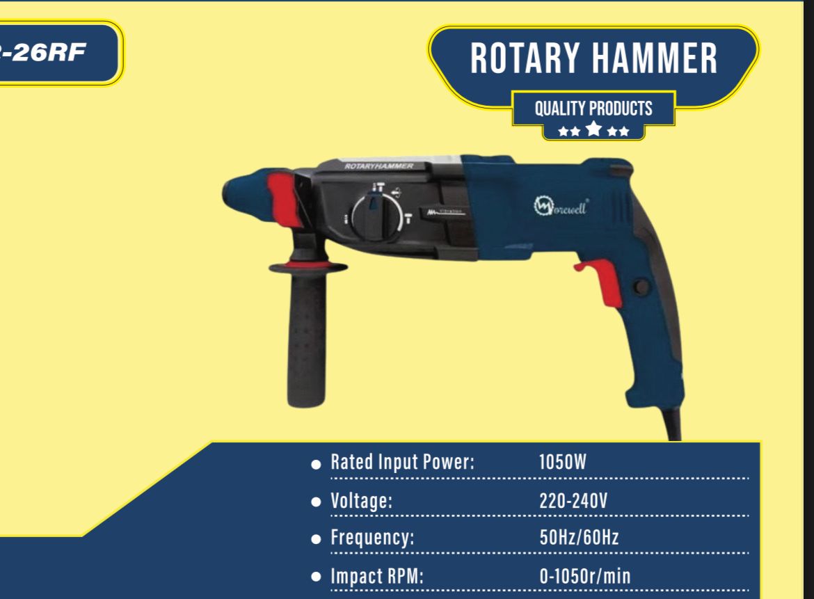 Morewell Rotary Hammer Drill ML-RH 2-26RF