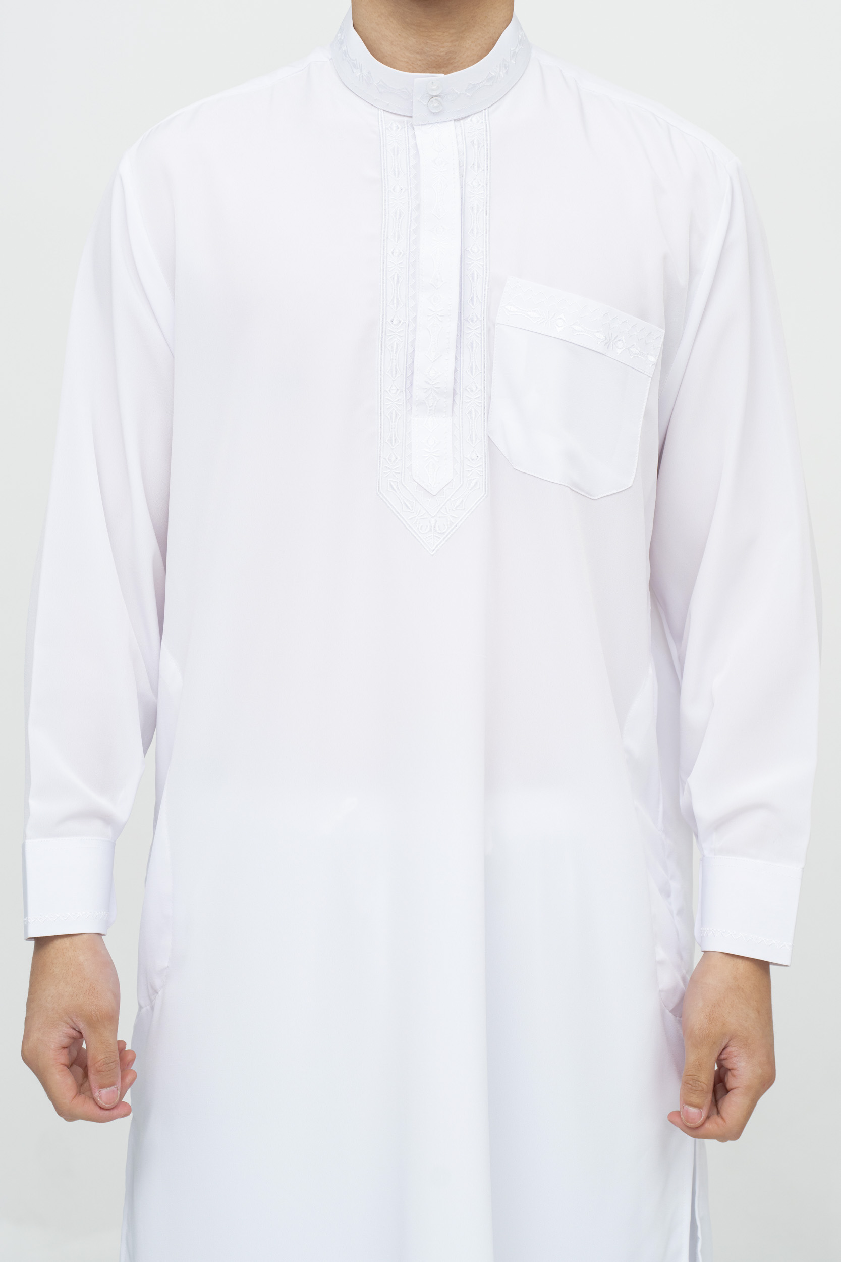 Qamis Pakistanais Blanc