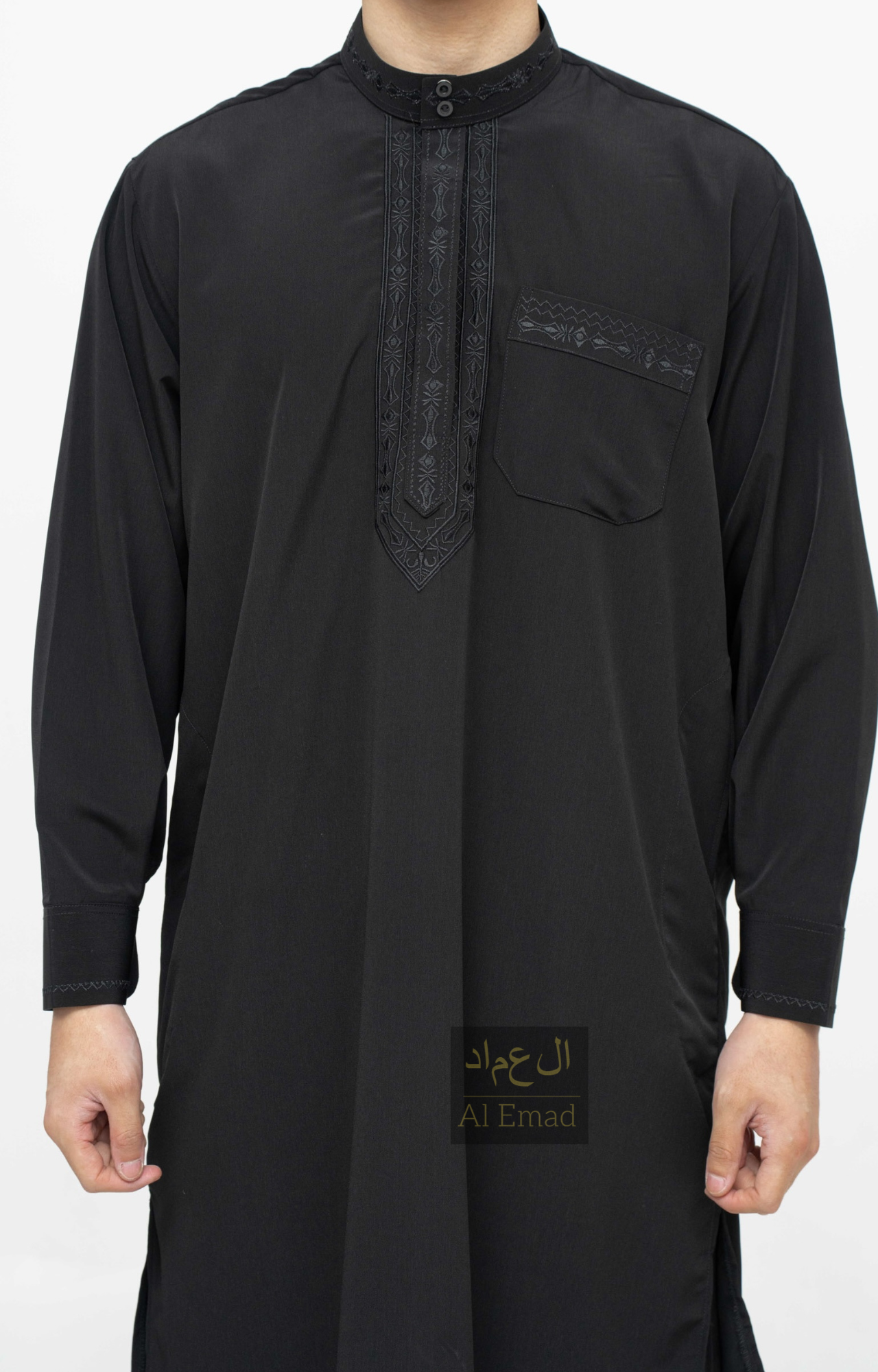 Qamis Pakistanais Noir 