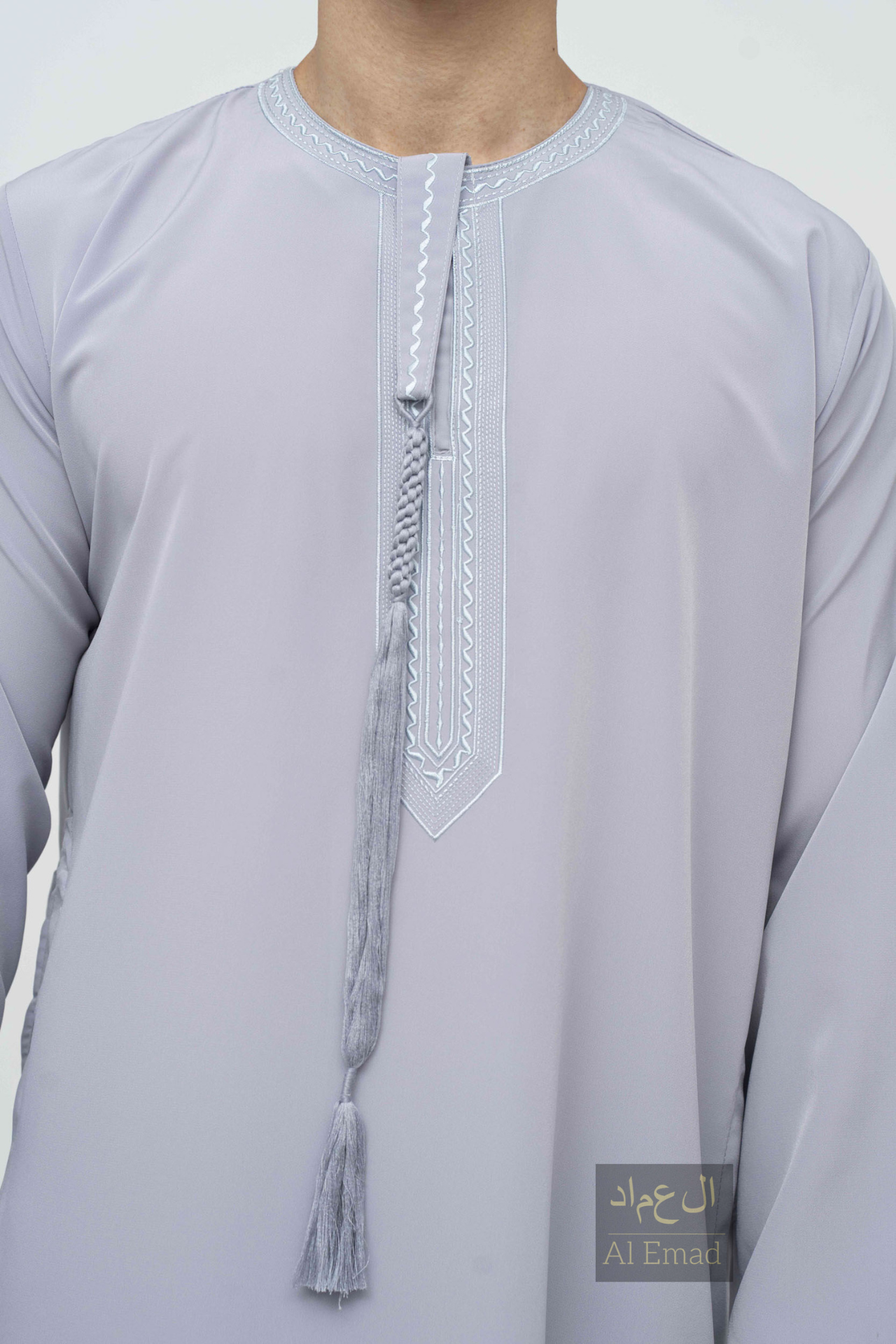 Qamis Émirati Gris - Omar