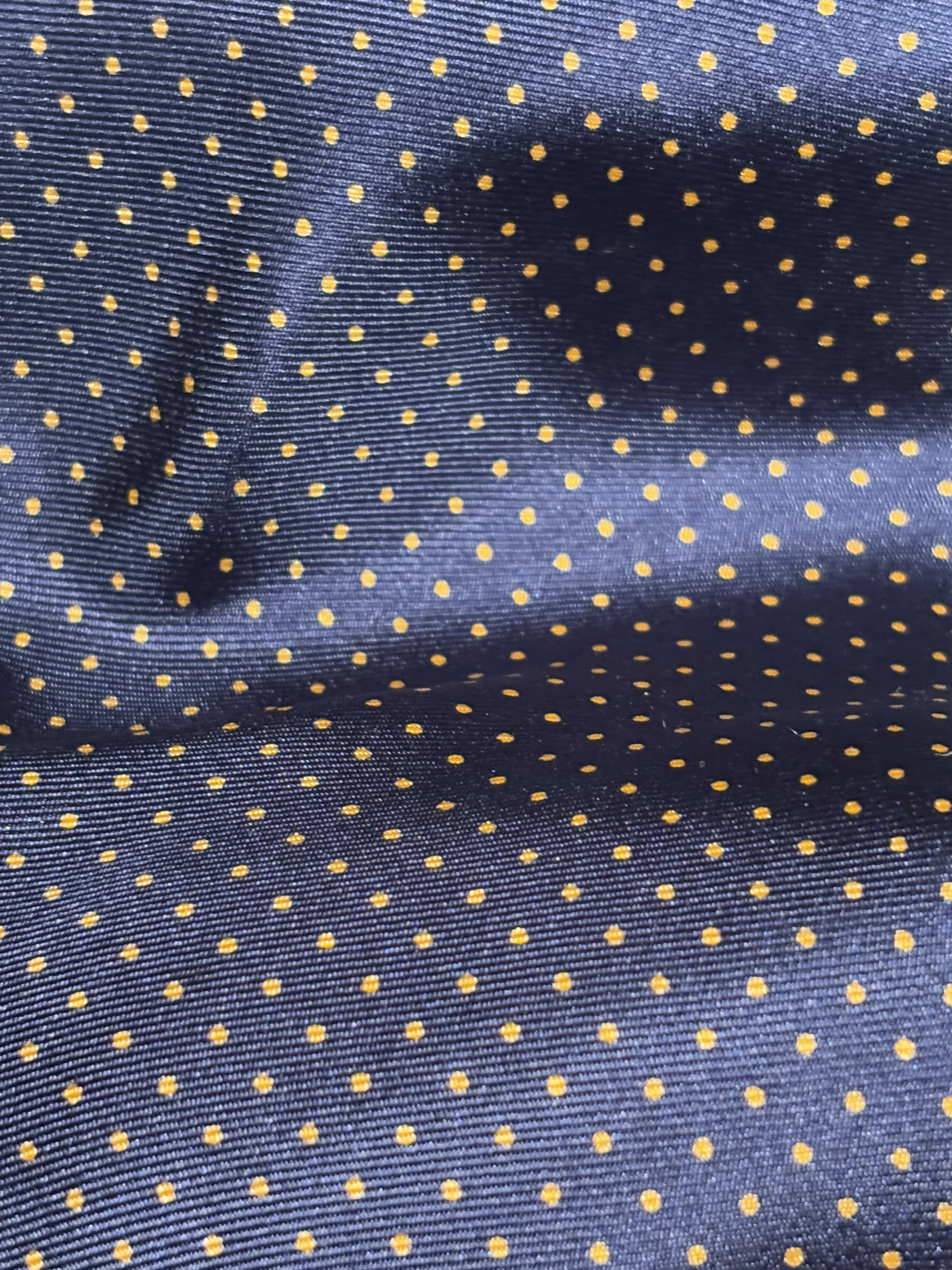 Cravate Bleu Marine “Mayfair Dots”