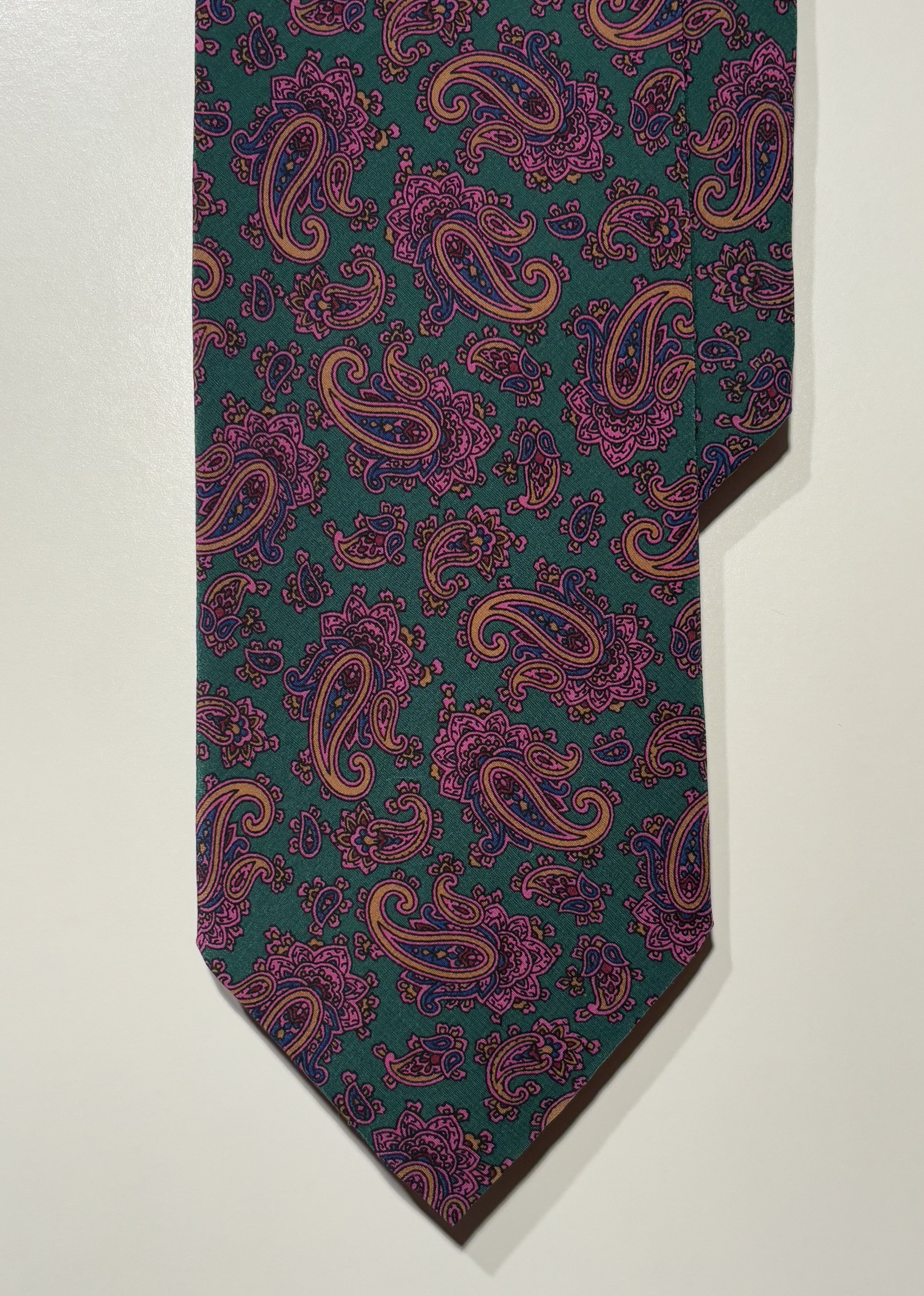 Cravate paisley “Mazarine”