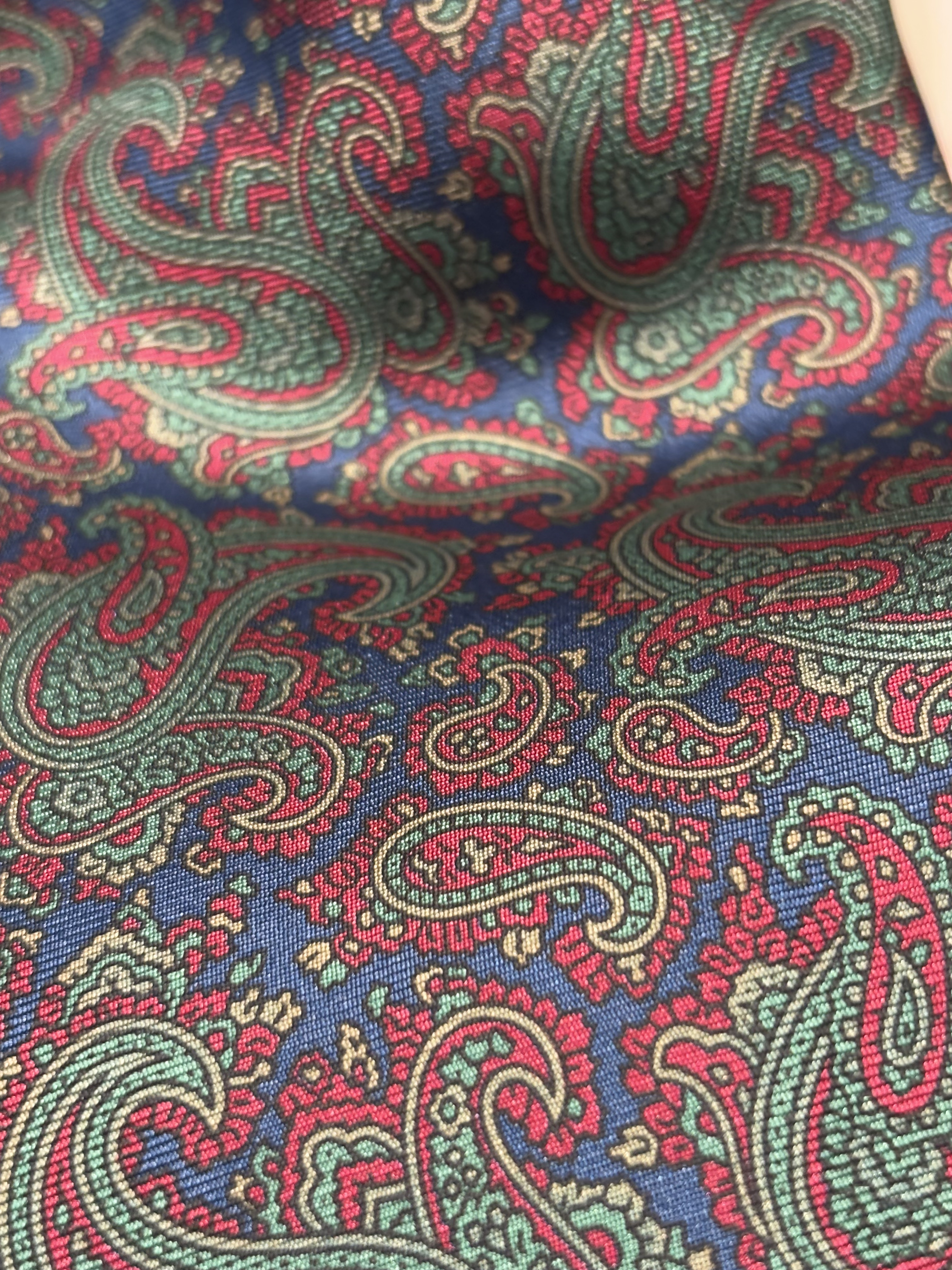 Cravate Cachemire “Ascot Revival”