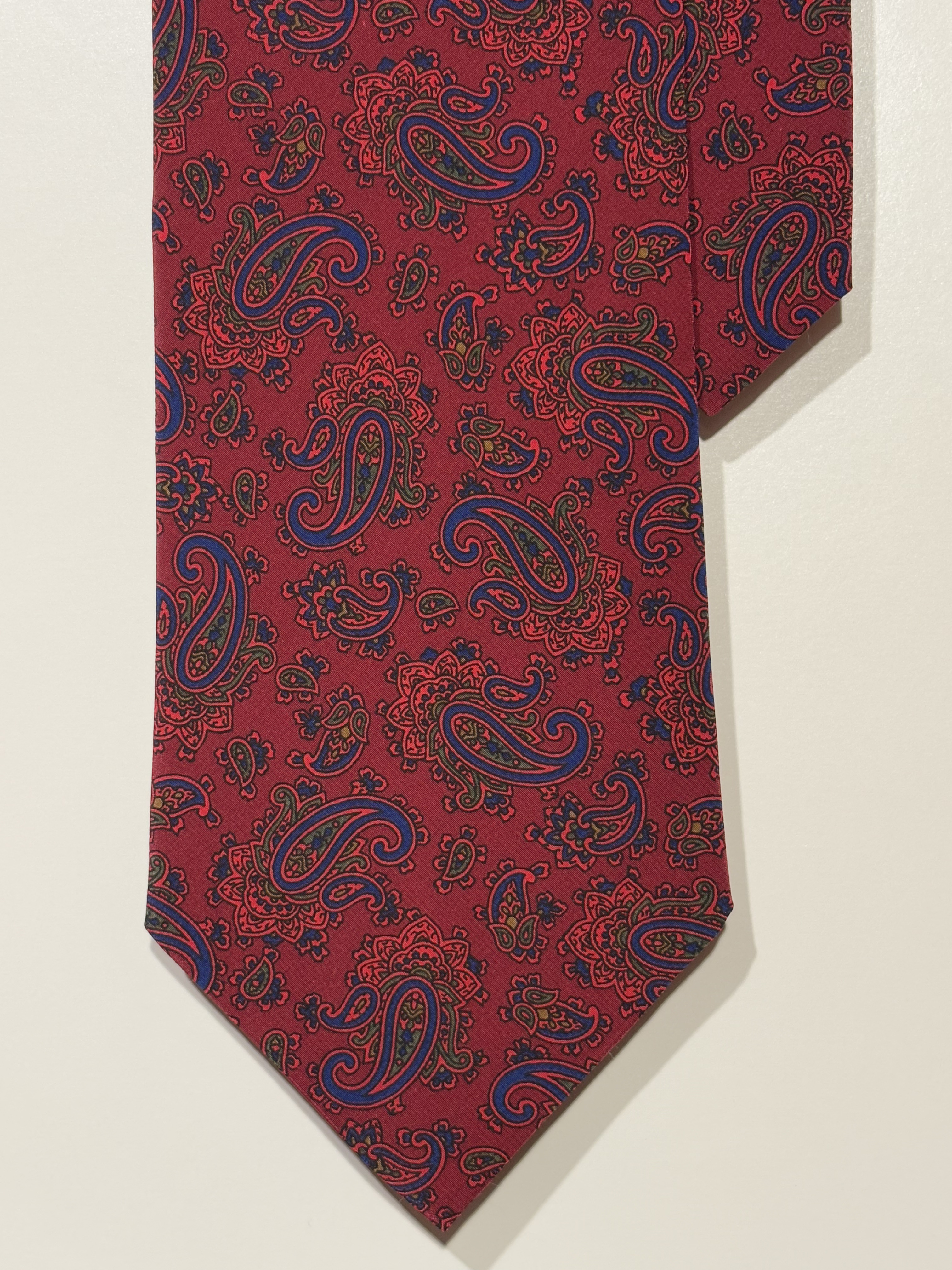 Cravate Bordeaux Paisley “Lorenzo”