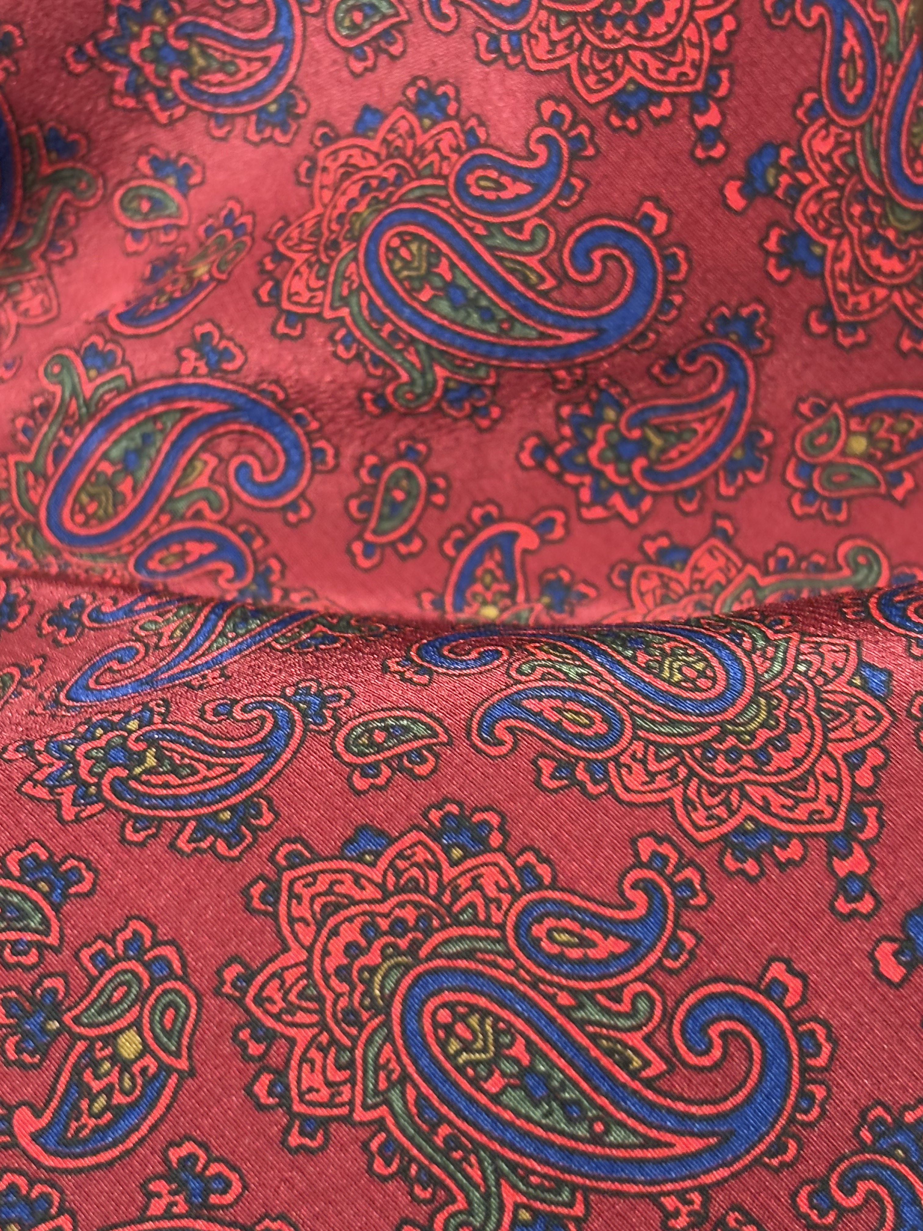 Cravate Bordeaux Paisley “Lorenzo”