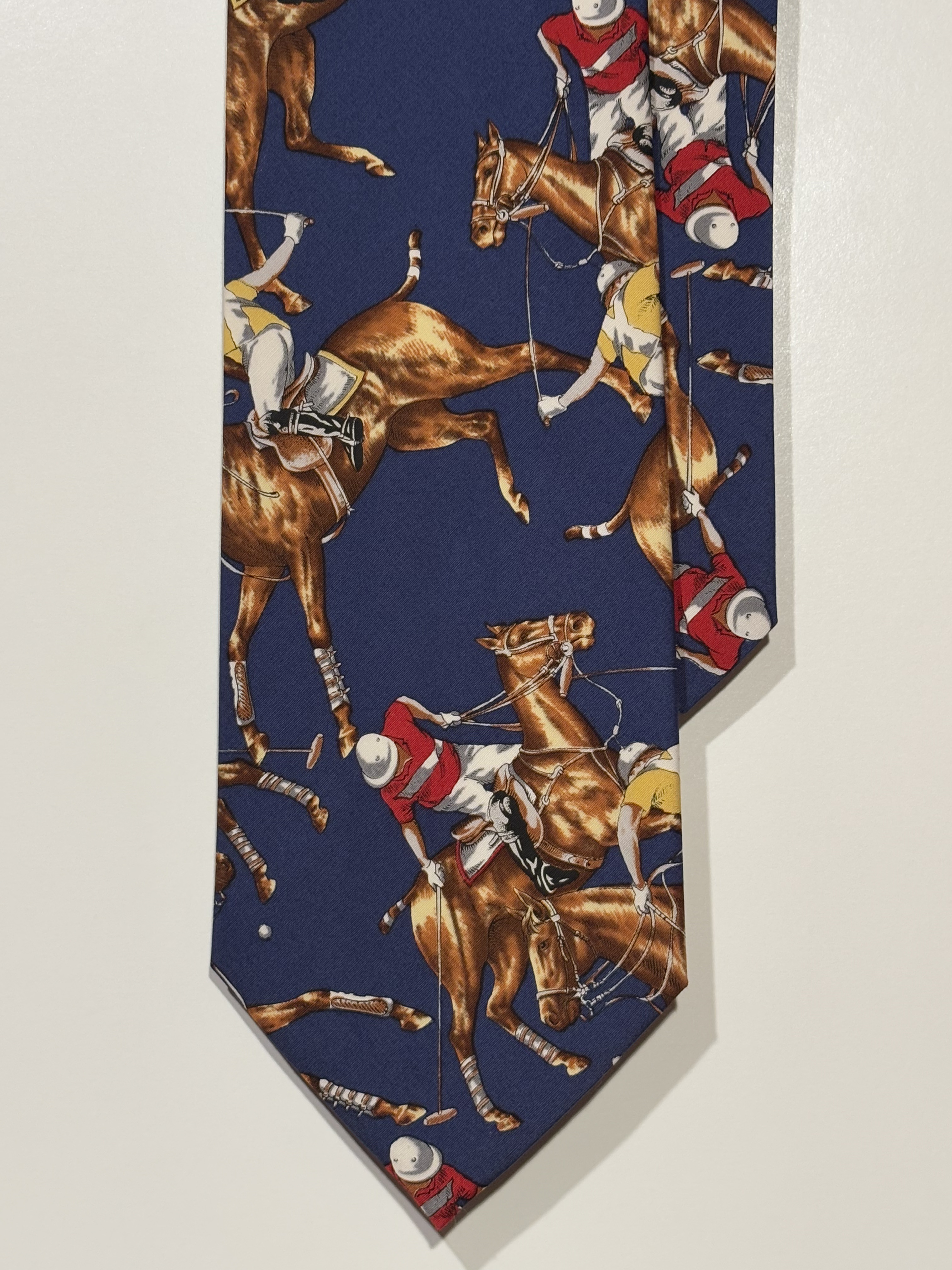 Cravate Bleu Marine “Polo Club”