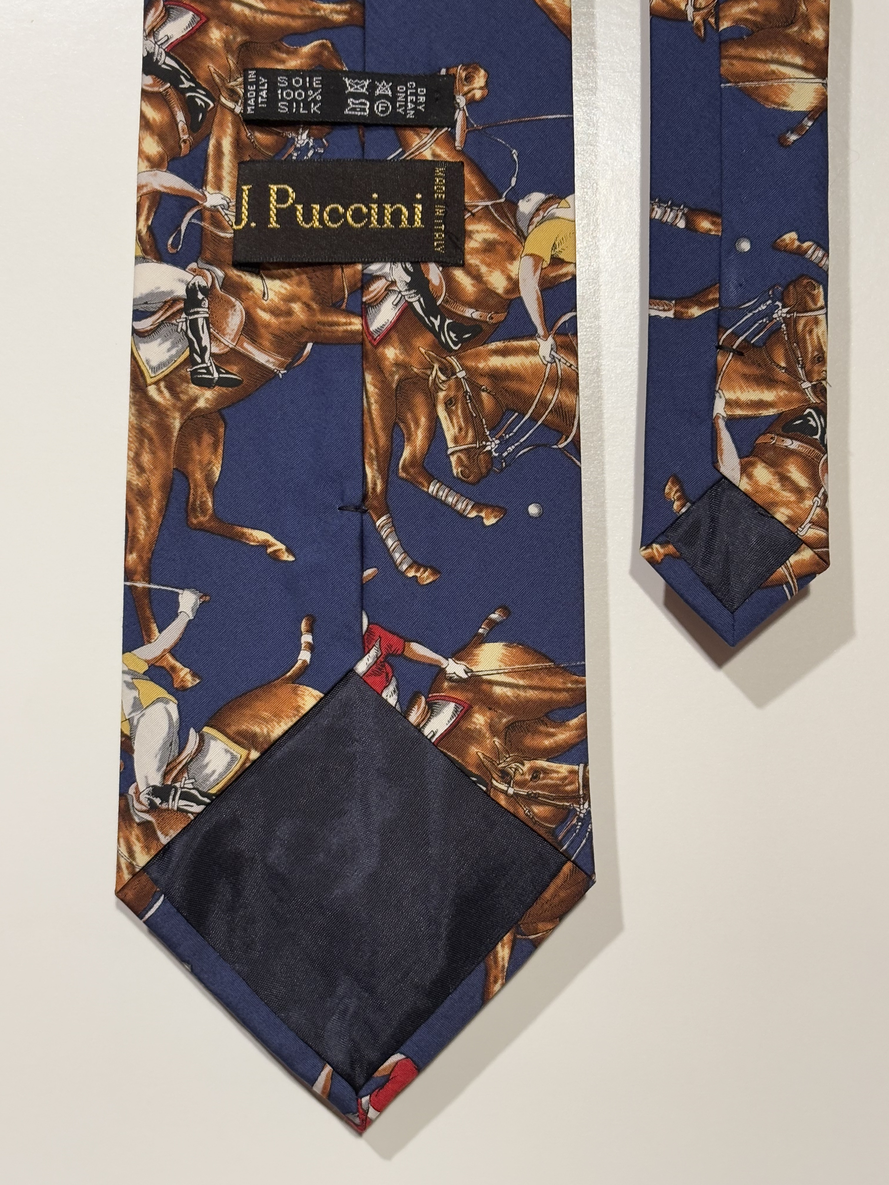Cravate Bleu Marine “Polo Club”