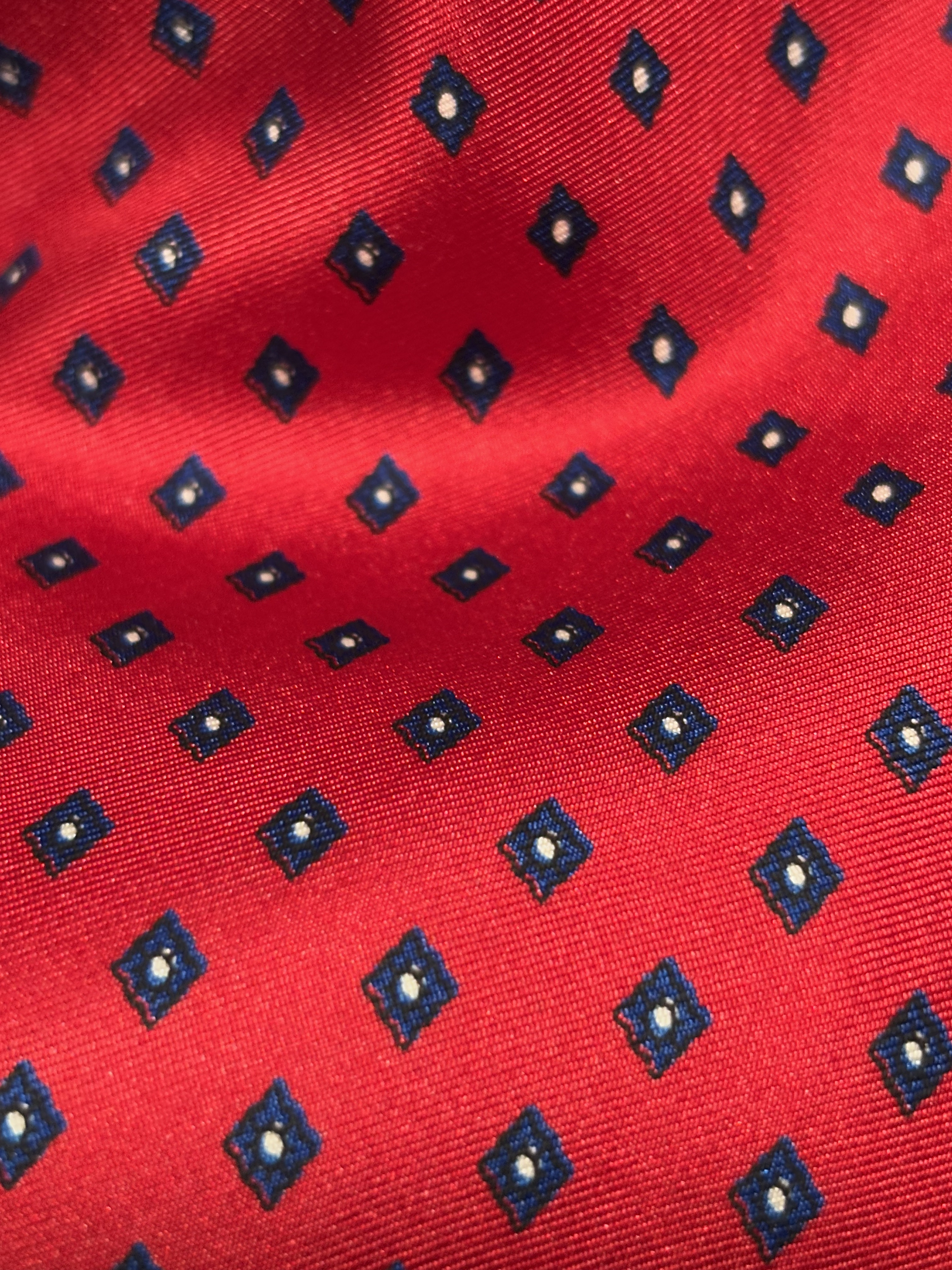 Cravate Rouge Brique “Petit Salon”