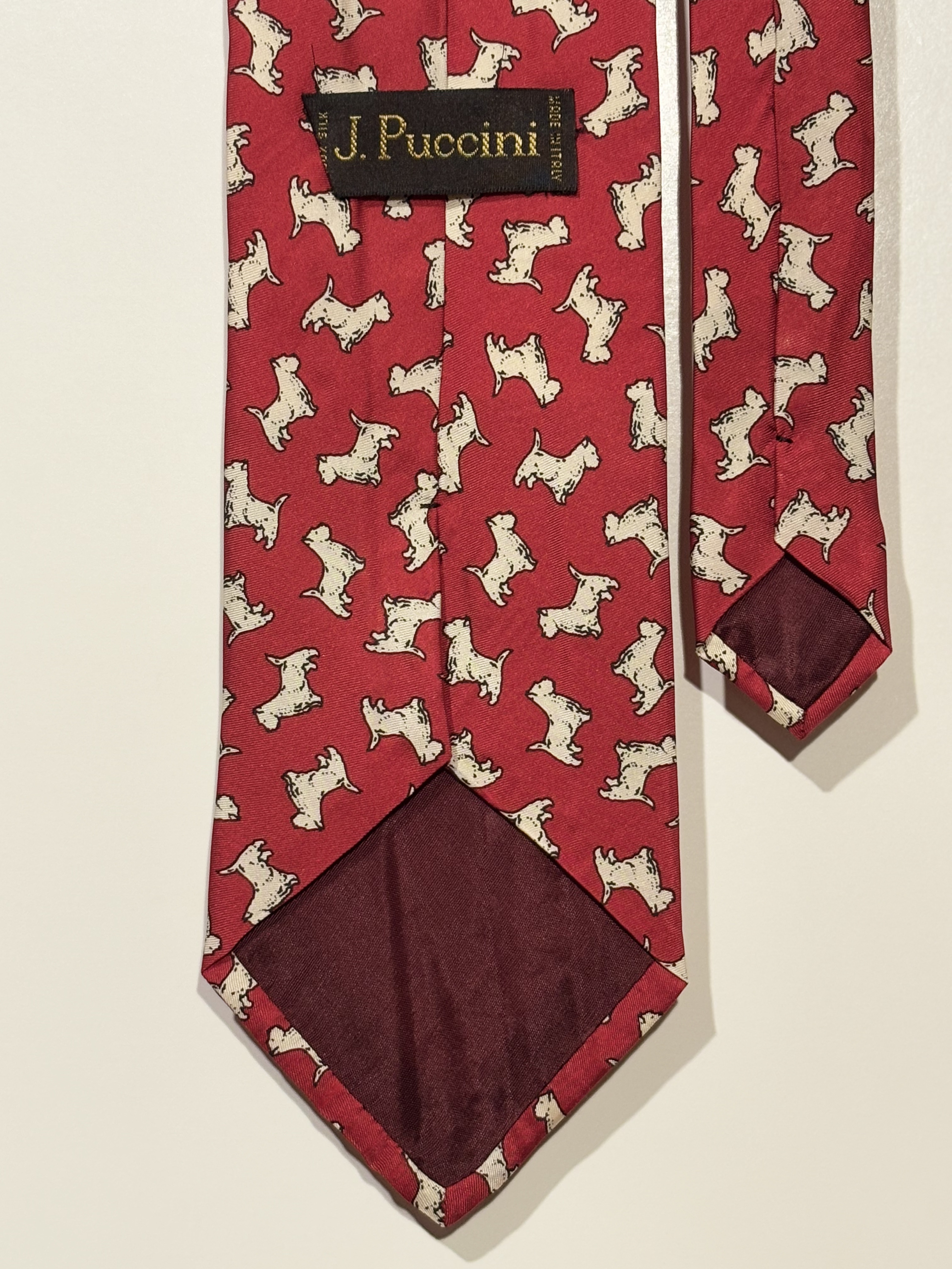 Cravate Rouge “Terrier Club”