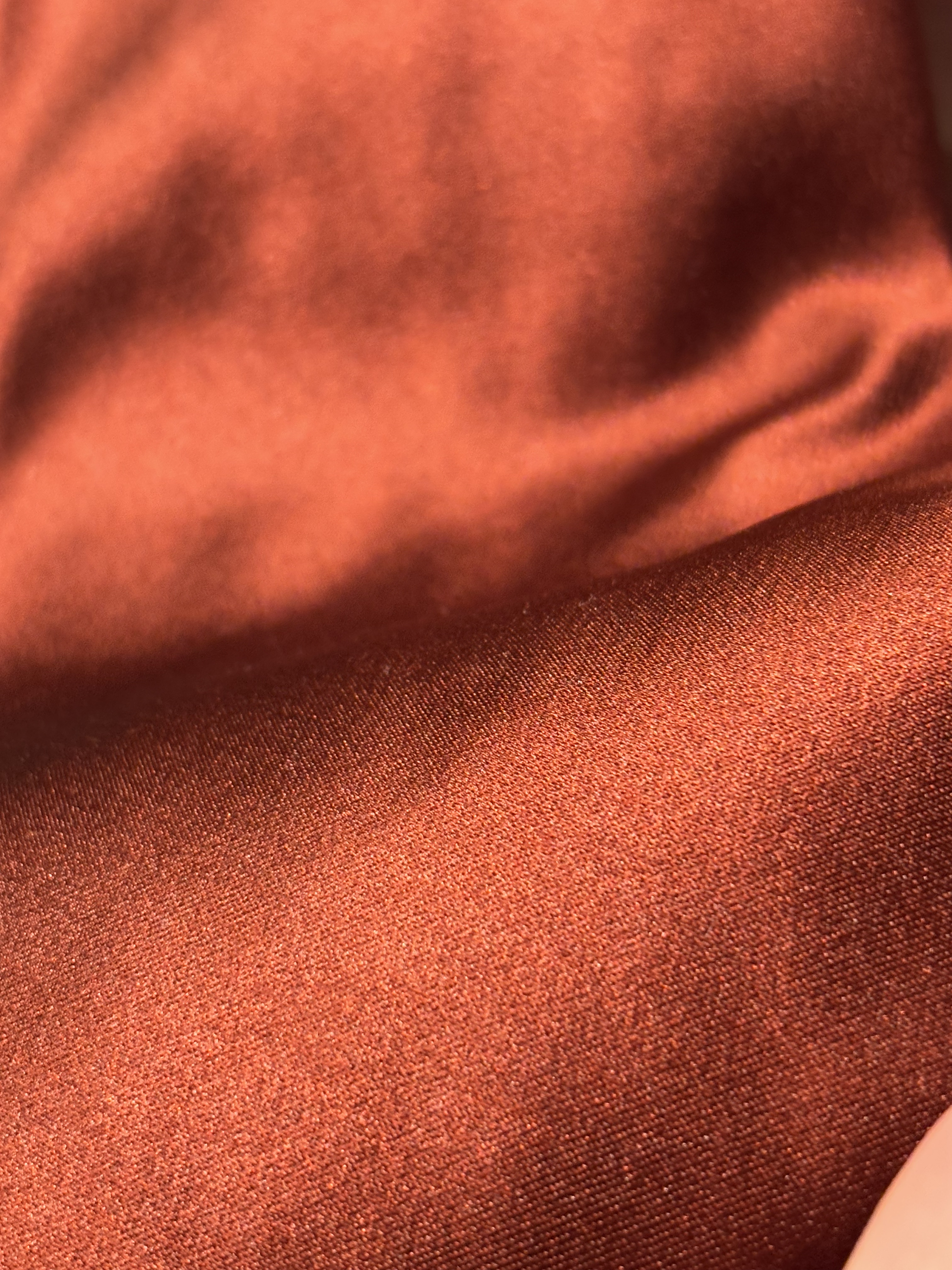 Cravate Unie Terracotta – Modèle « Toscane »