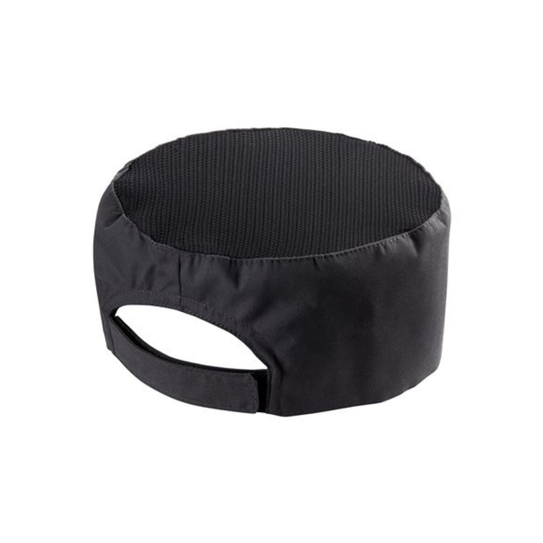 Unisex Chef Mesh Skull Cap Pack of 2 Black