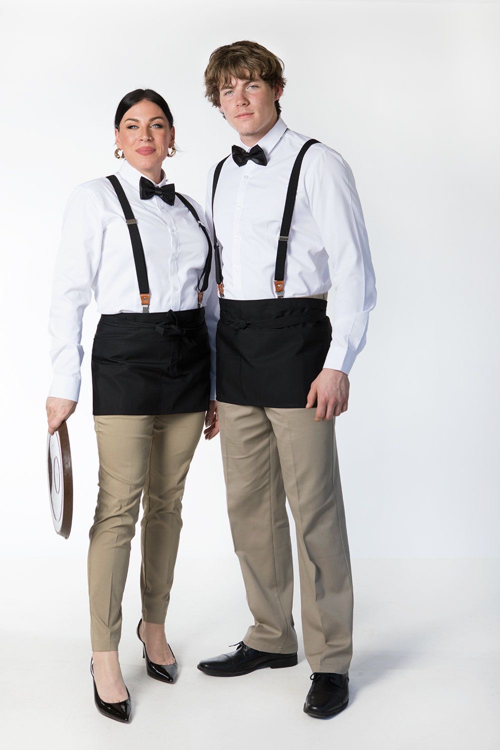 Short Bistro Half Apron Cocktail Length/Organizing