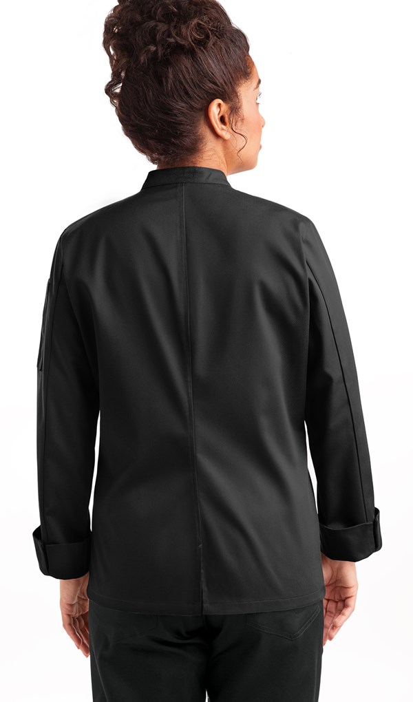 Solid Long Sleeve Women's Chef Jacket