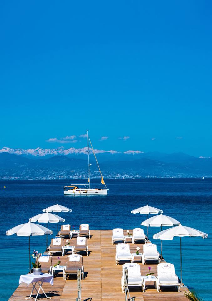 Ponton à Antibes