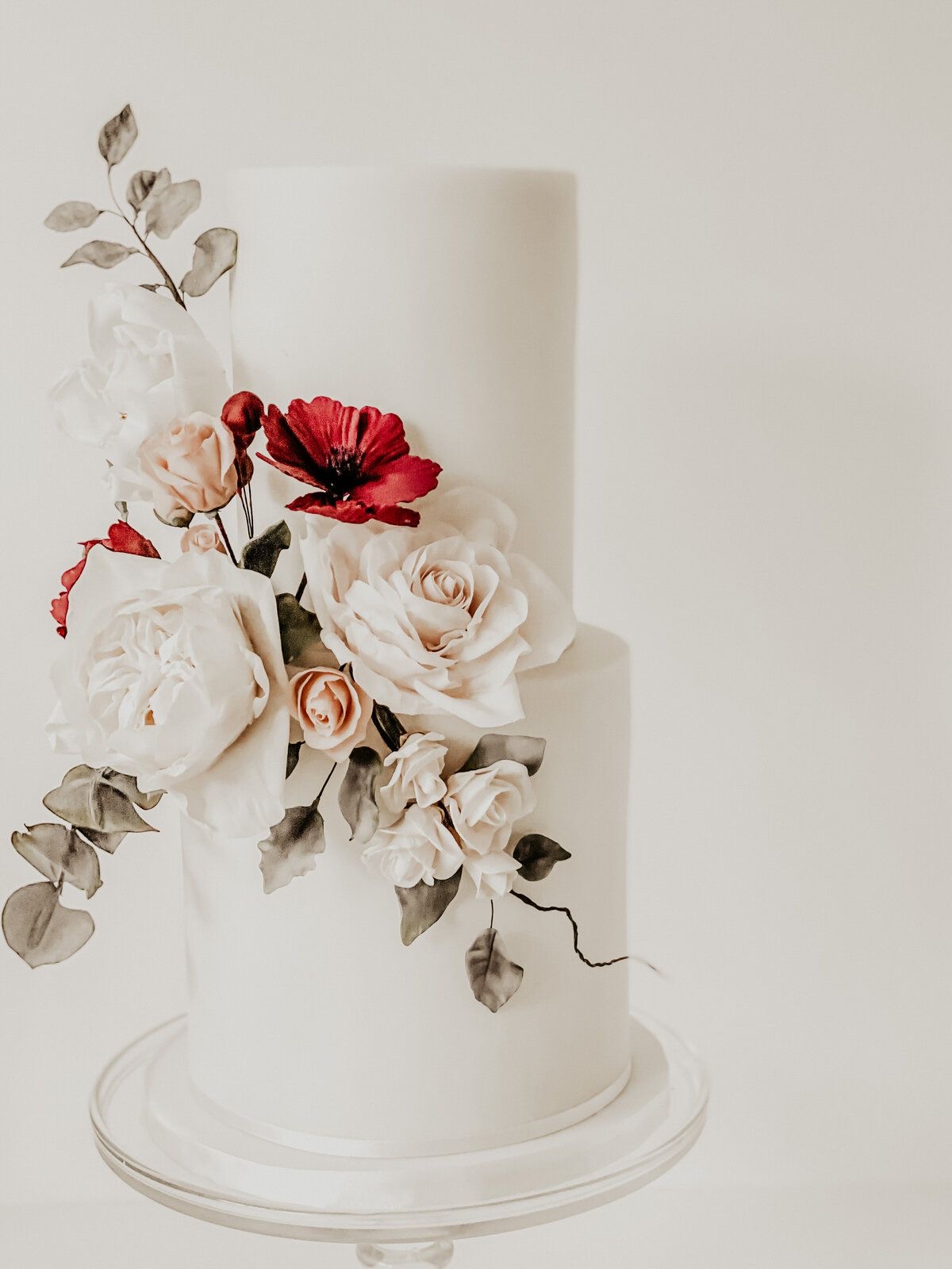 Elegant Floral Wedding Cake TEST