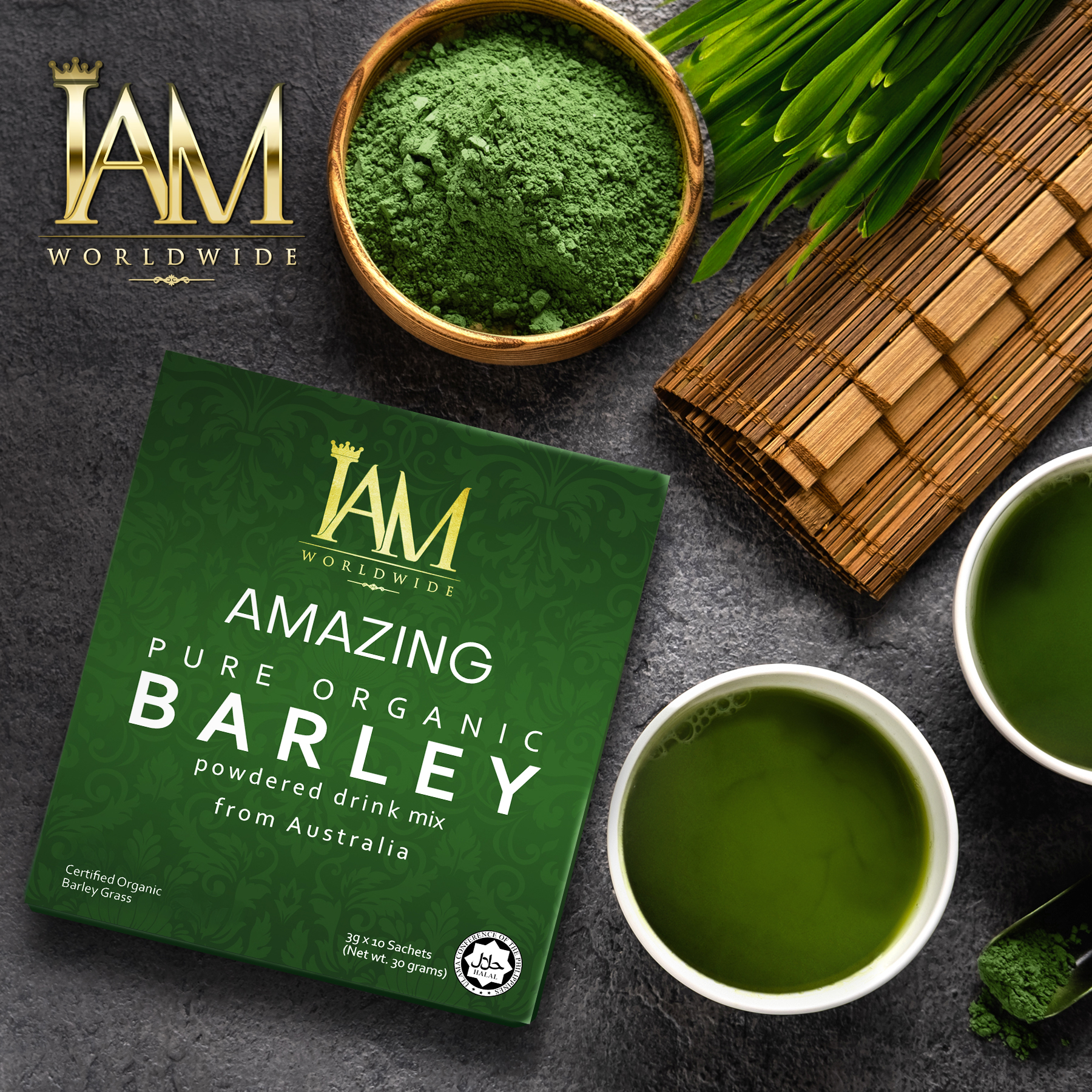 IAM Worldwide Amazing Pure Organic Barley