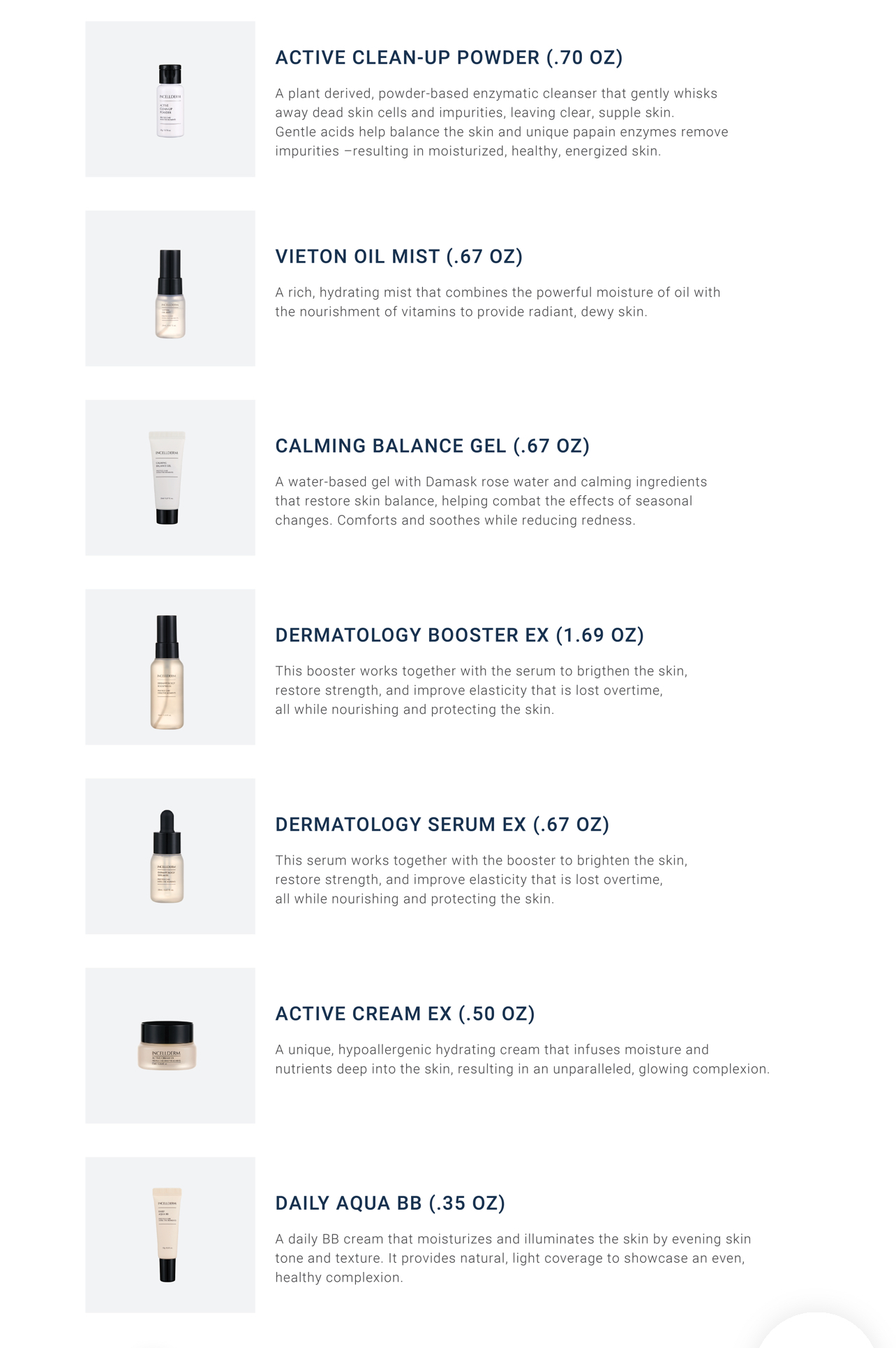 INCELLDERM EXPERT Travel Kit with Pouch