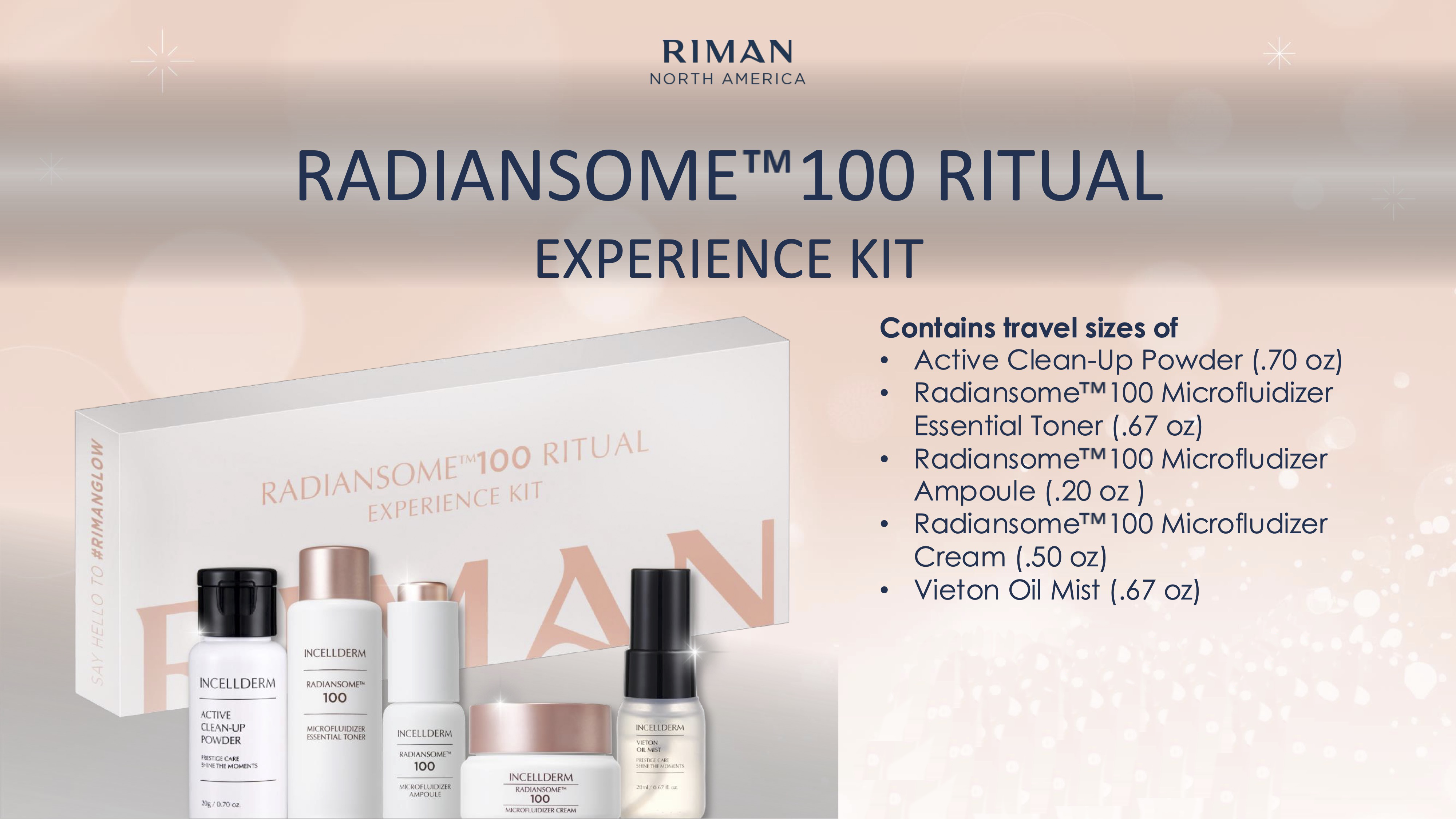RADIANSOME RIMAN Ritual Experience Kit