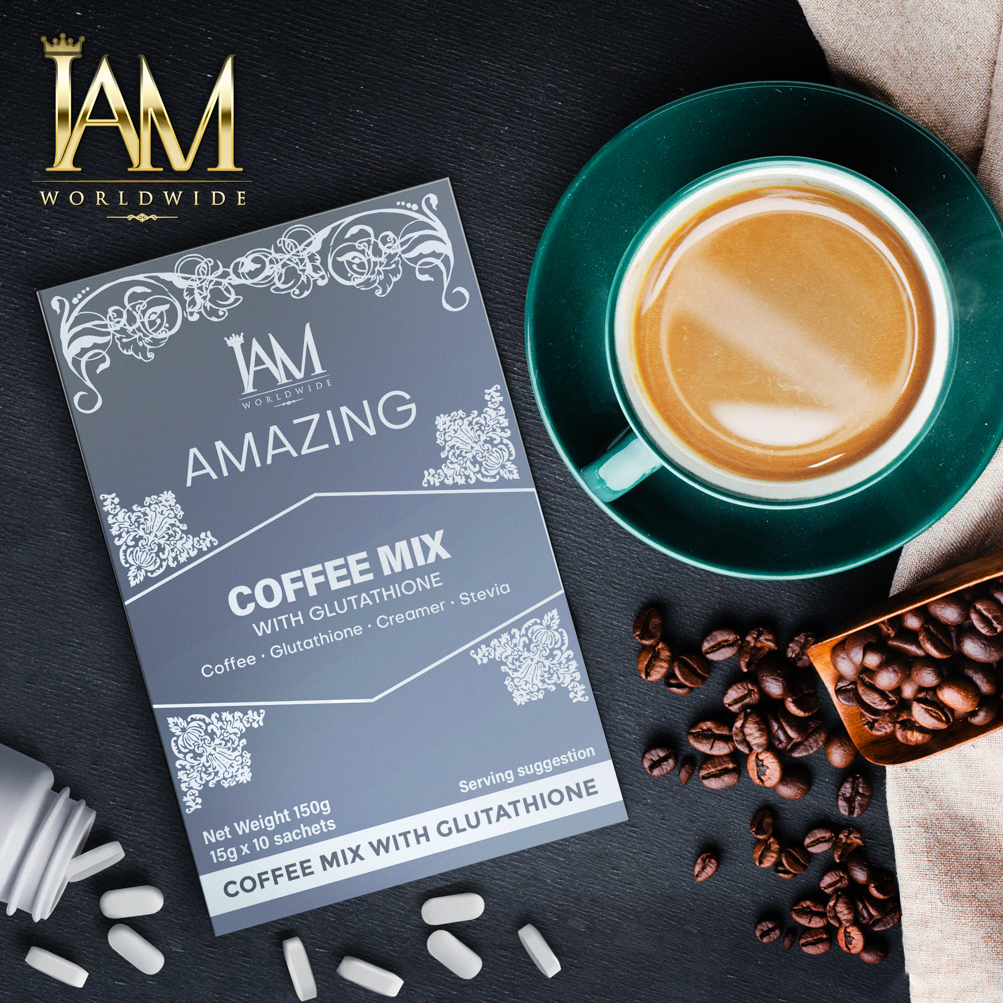 Amazing Coffee Mix with Glutathione