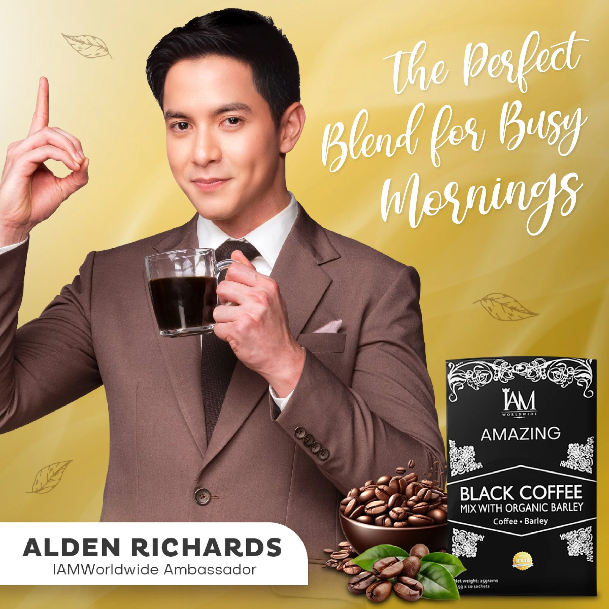 Amazing Black Coffee with Barley